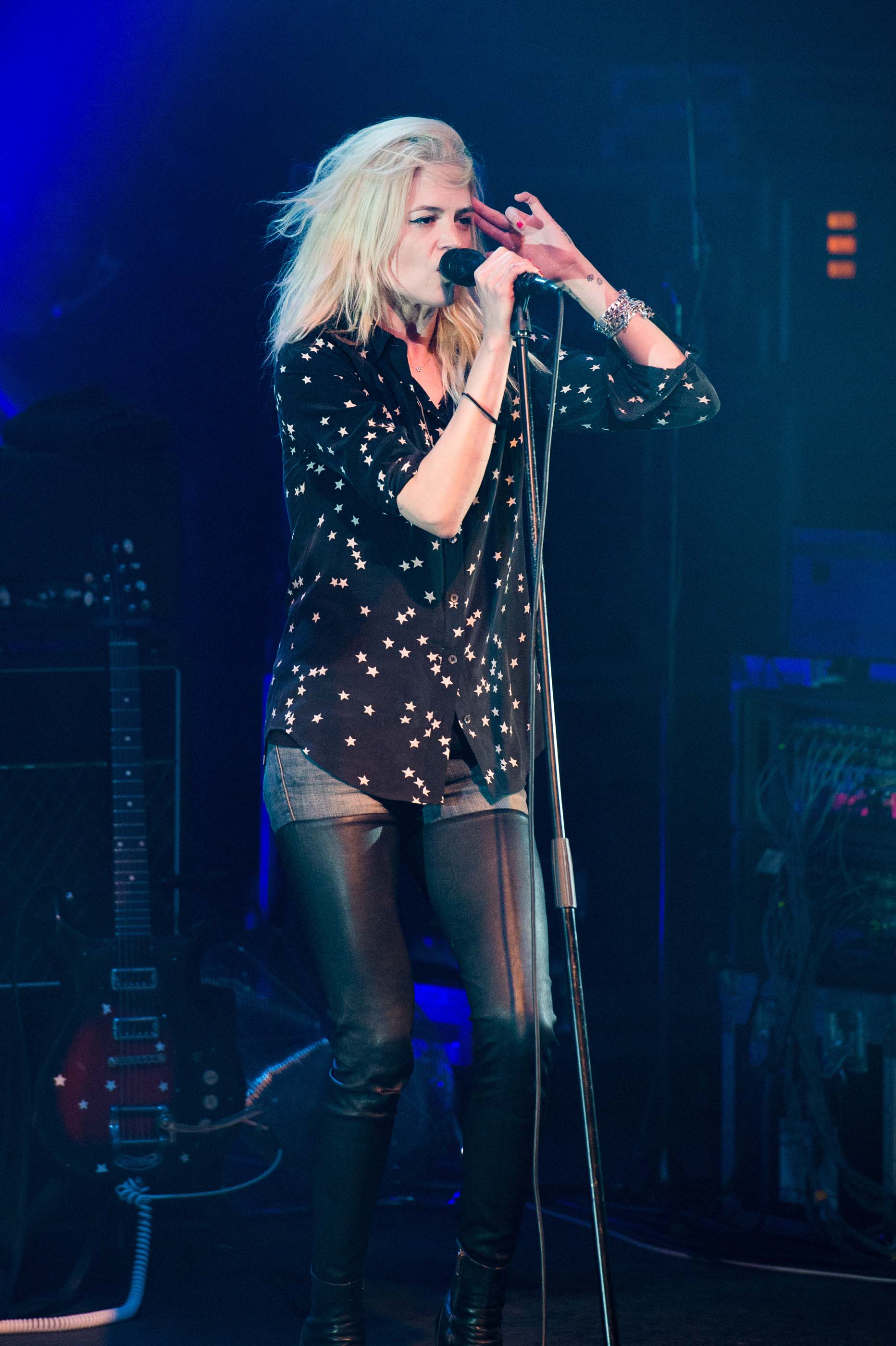 Alison Mosshart performs at the 2016 Park Live international music festival