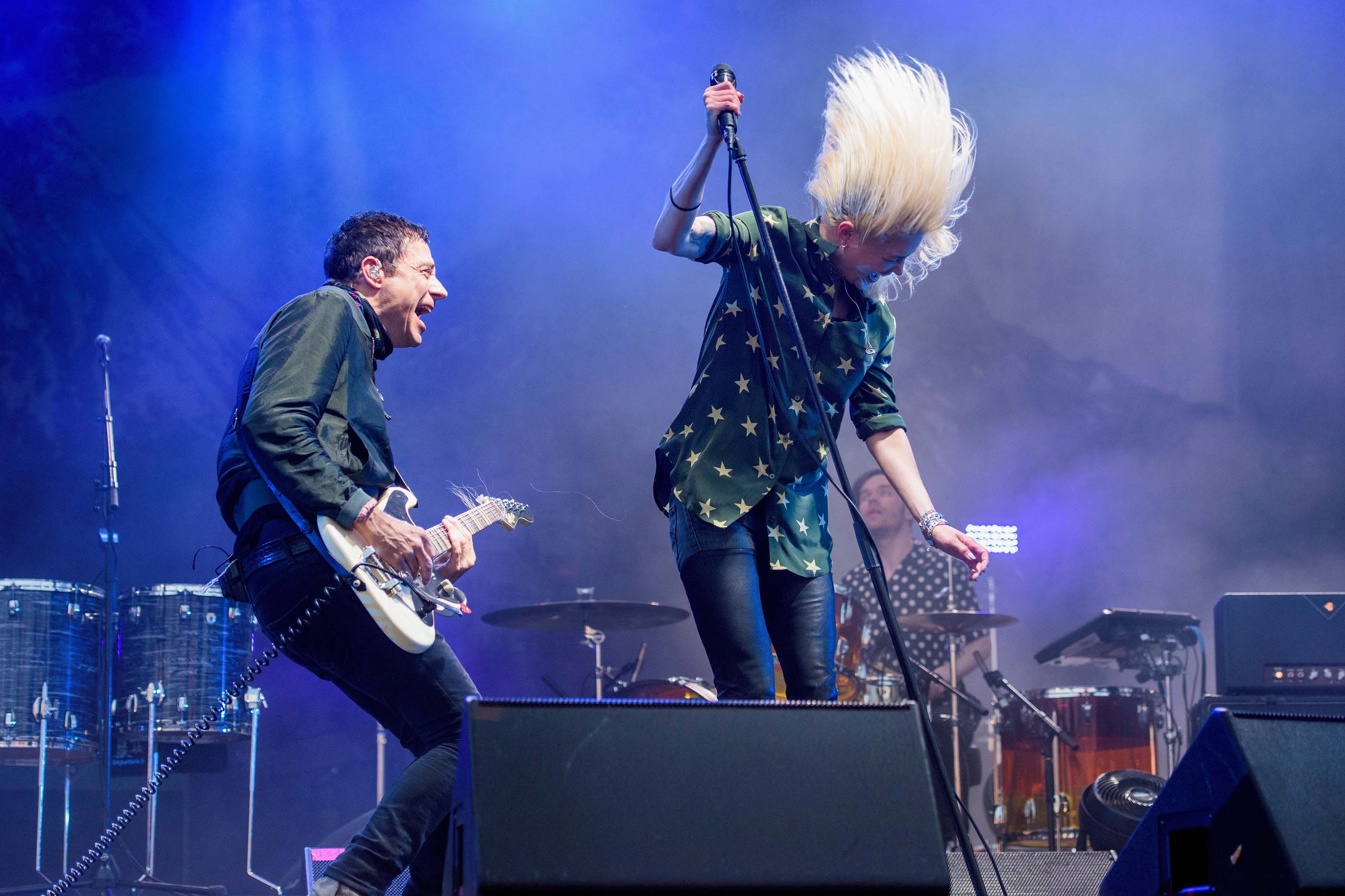 Alison Mosshart performs at the 2016 Park Live international music festival