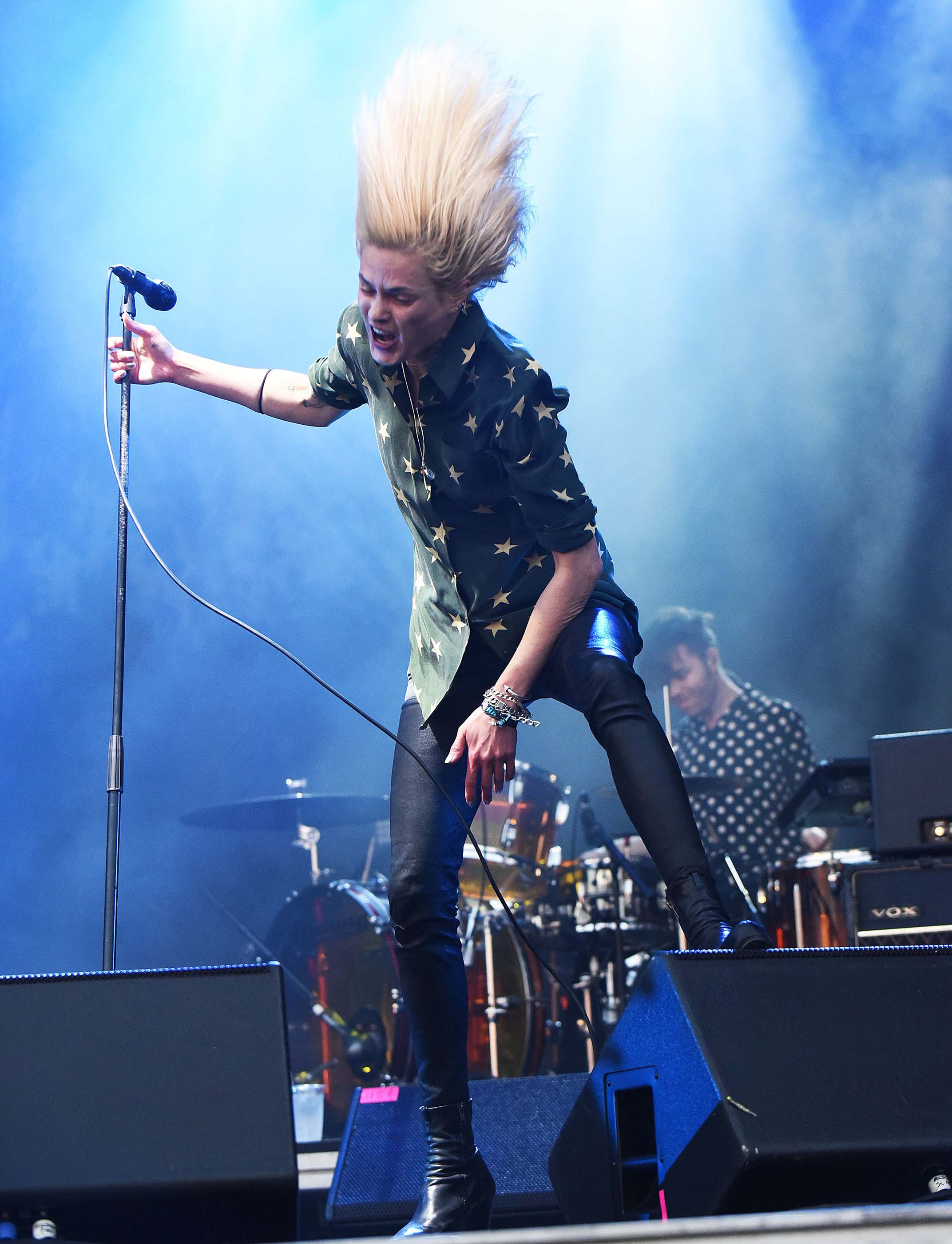 Alison Mosshart performs at the 2016 Park Live international music festival