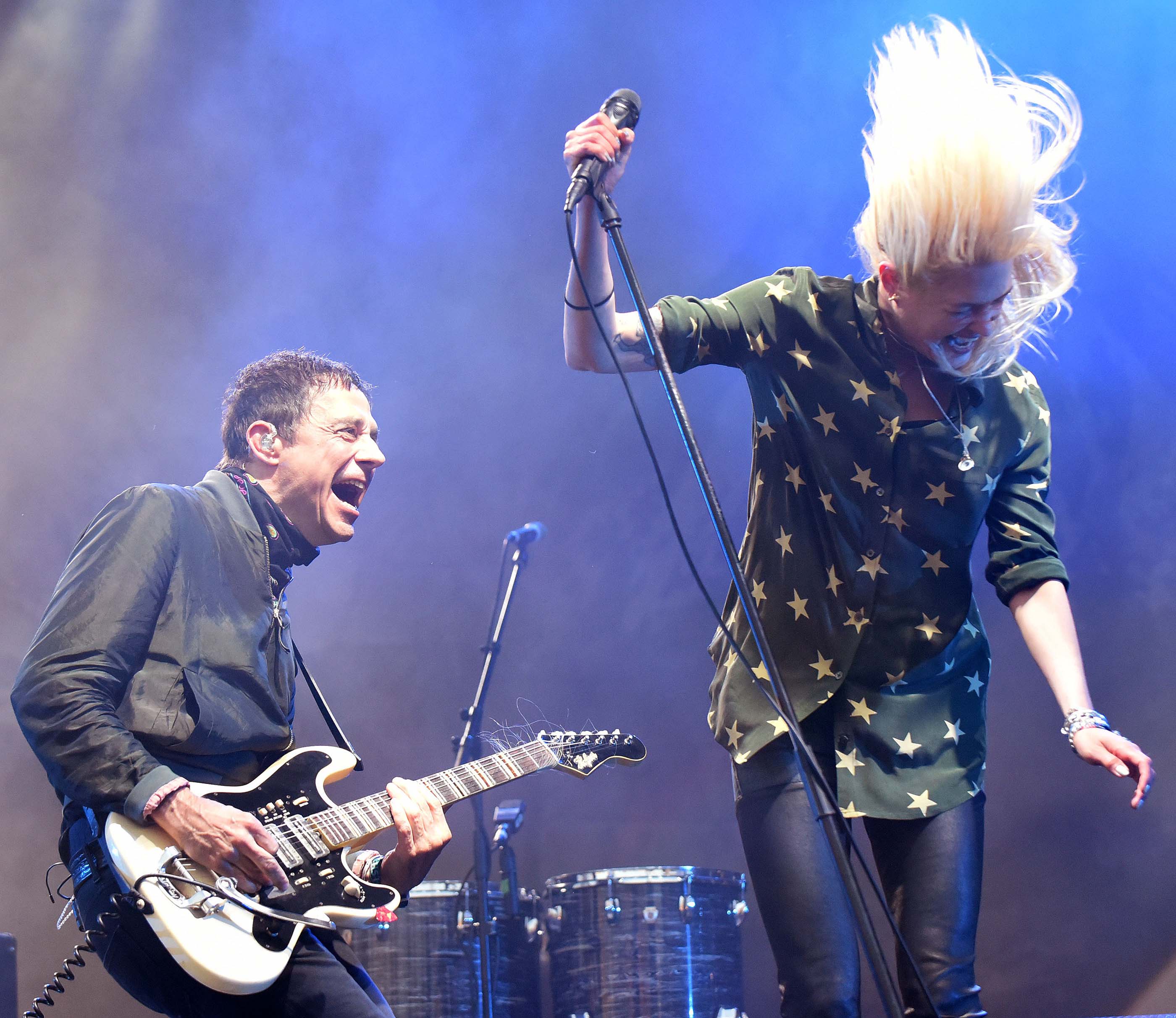 Alison Mosshart performs at the 2016 Park Live international music festival