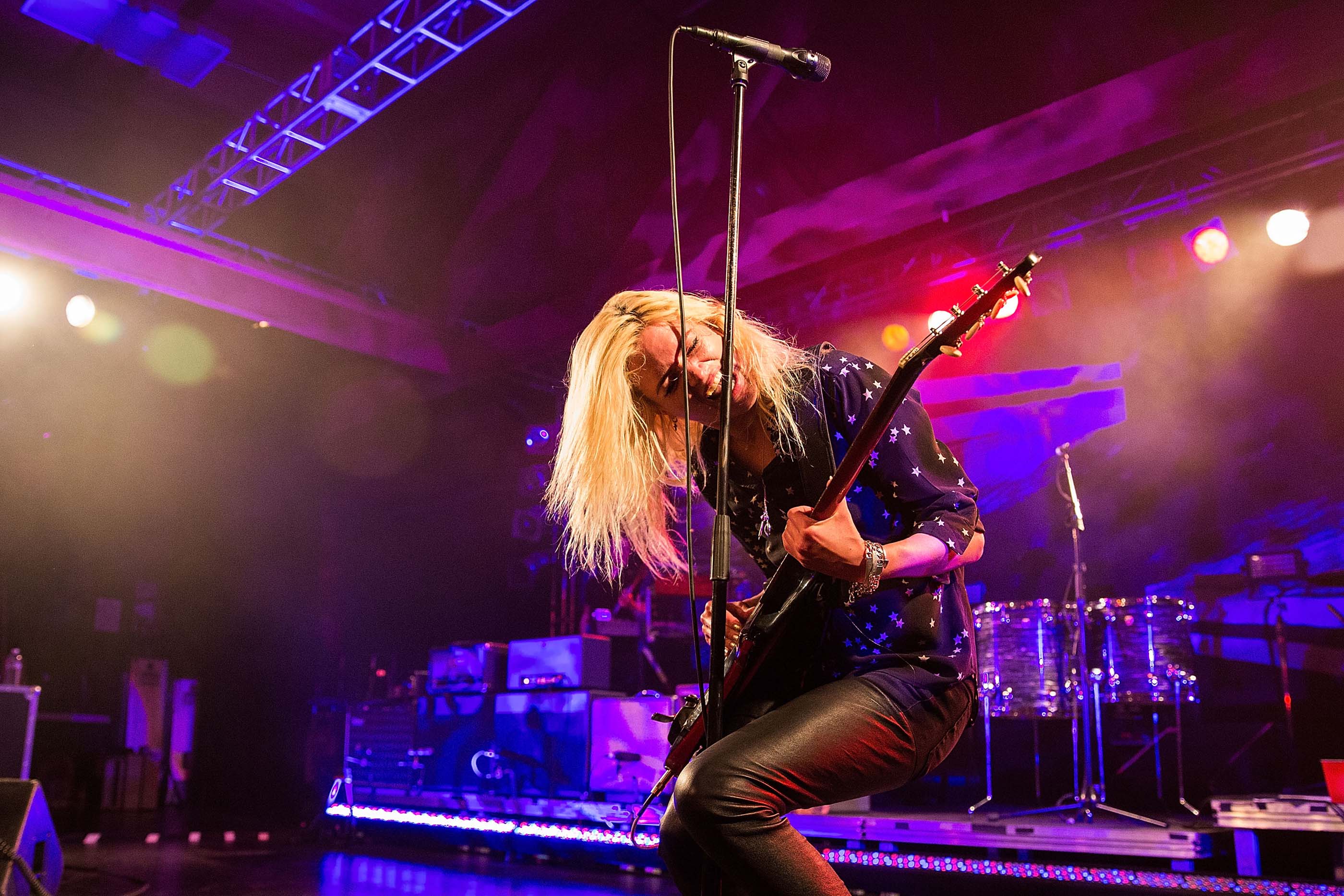 Alison Mosshart performs at the 2016 Park Live international music festival