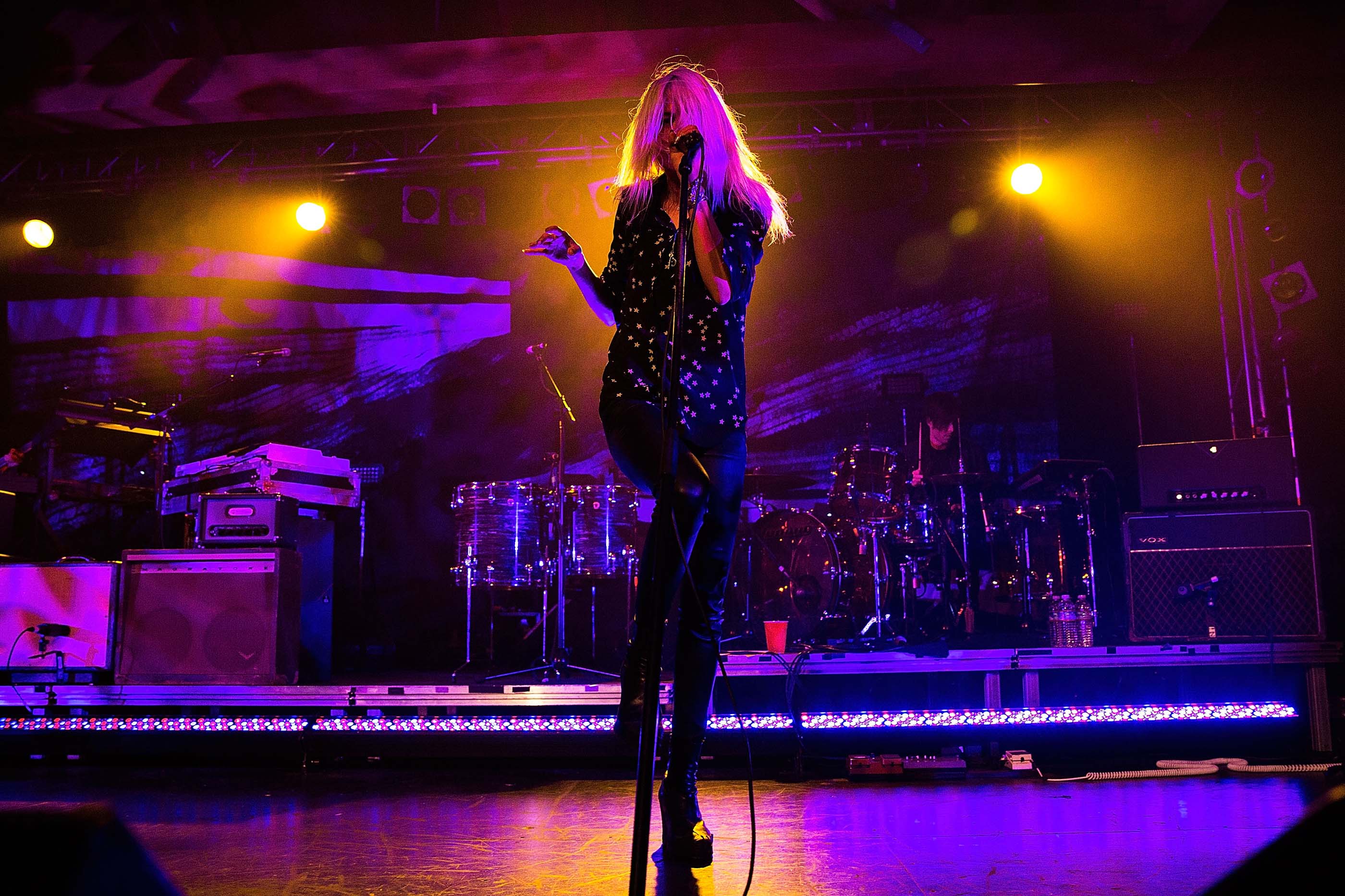 Alison Mosshart performs at the 2016 Park Live international music festival