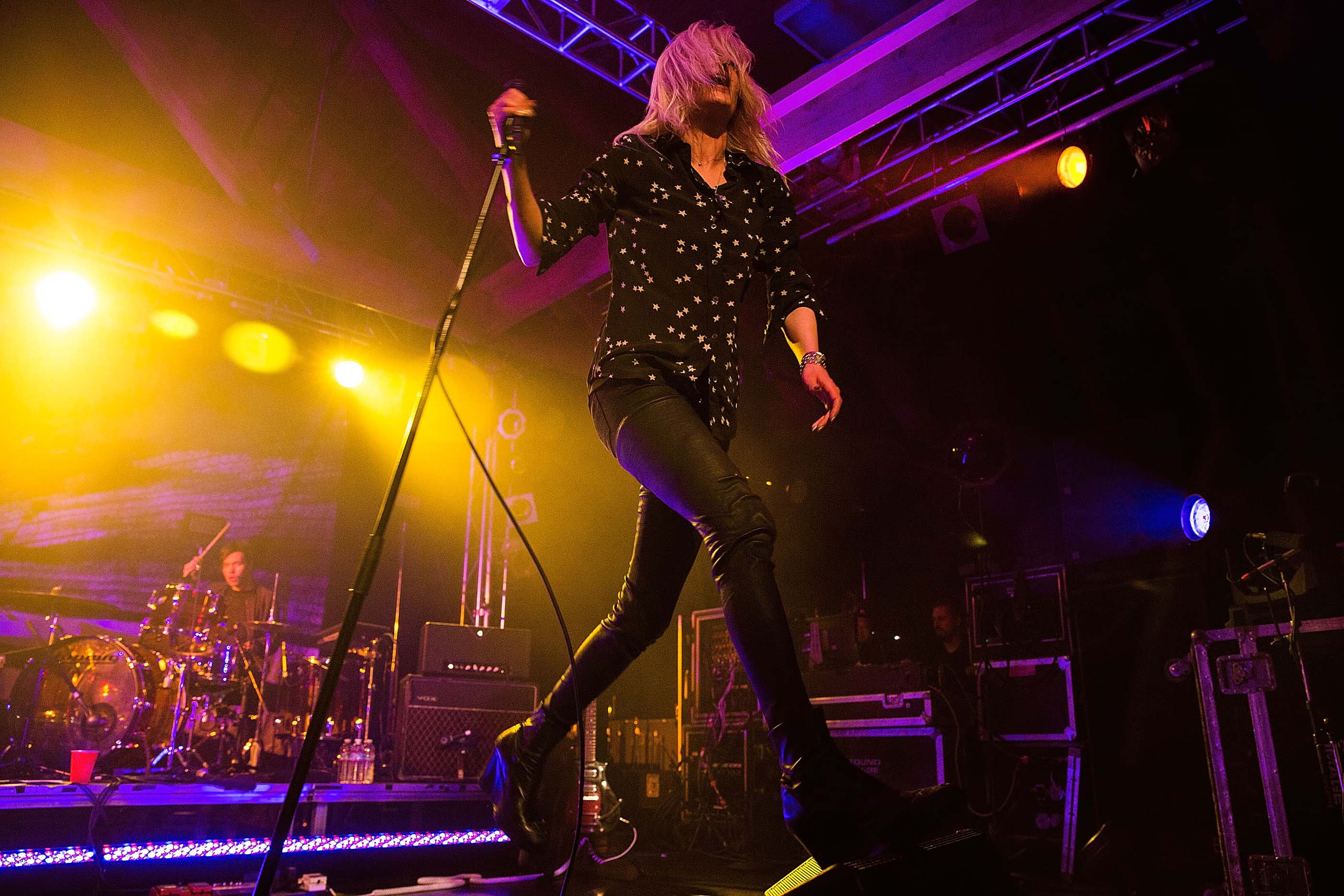 Alison Mosshart performs at the 2016 Park Live international music festival