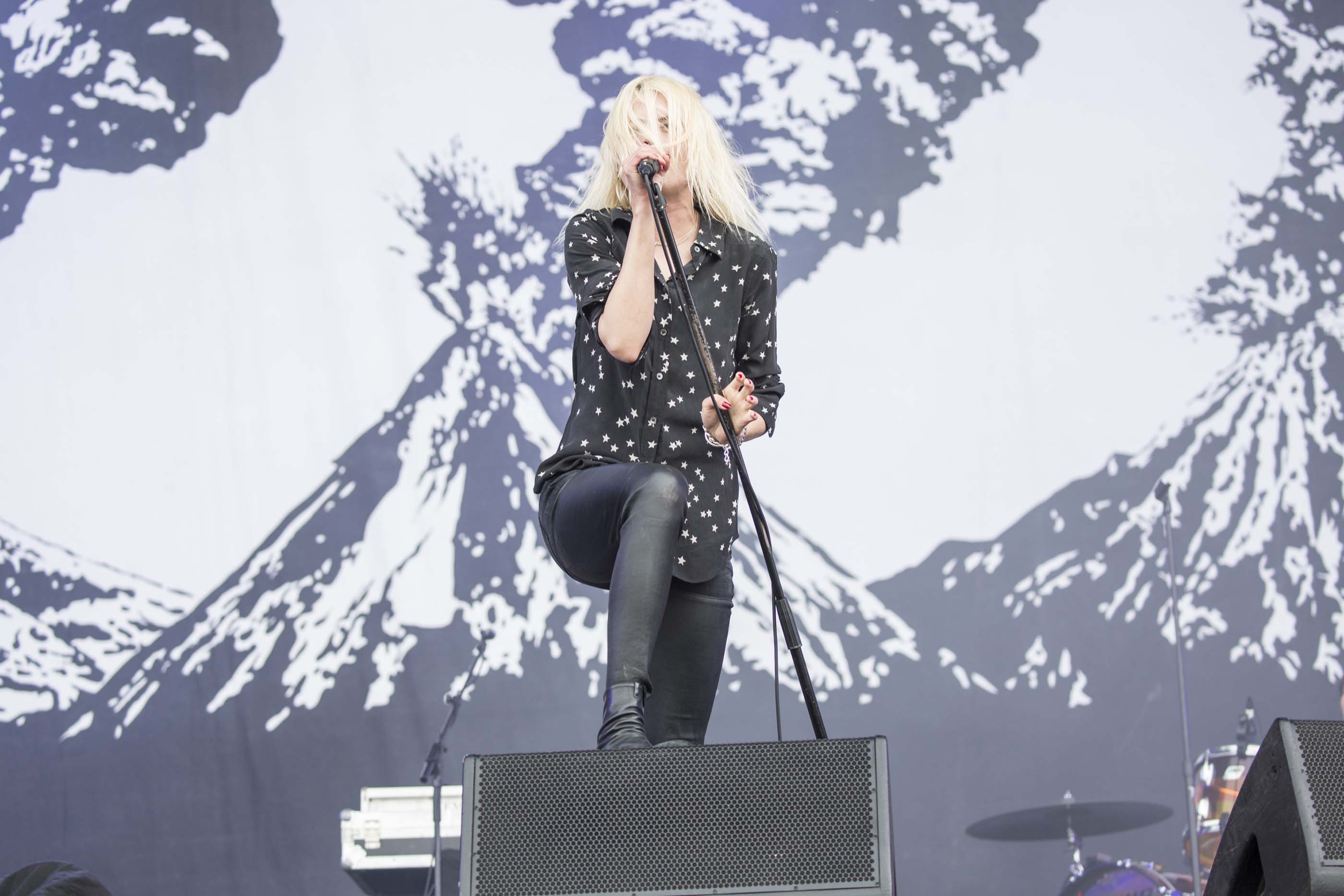 Alison Mosshart performs at the 2016 Park Live international music festival