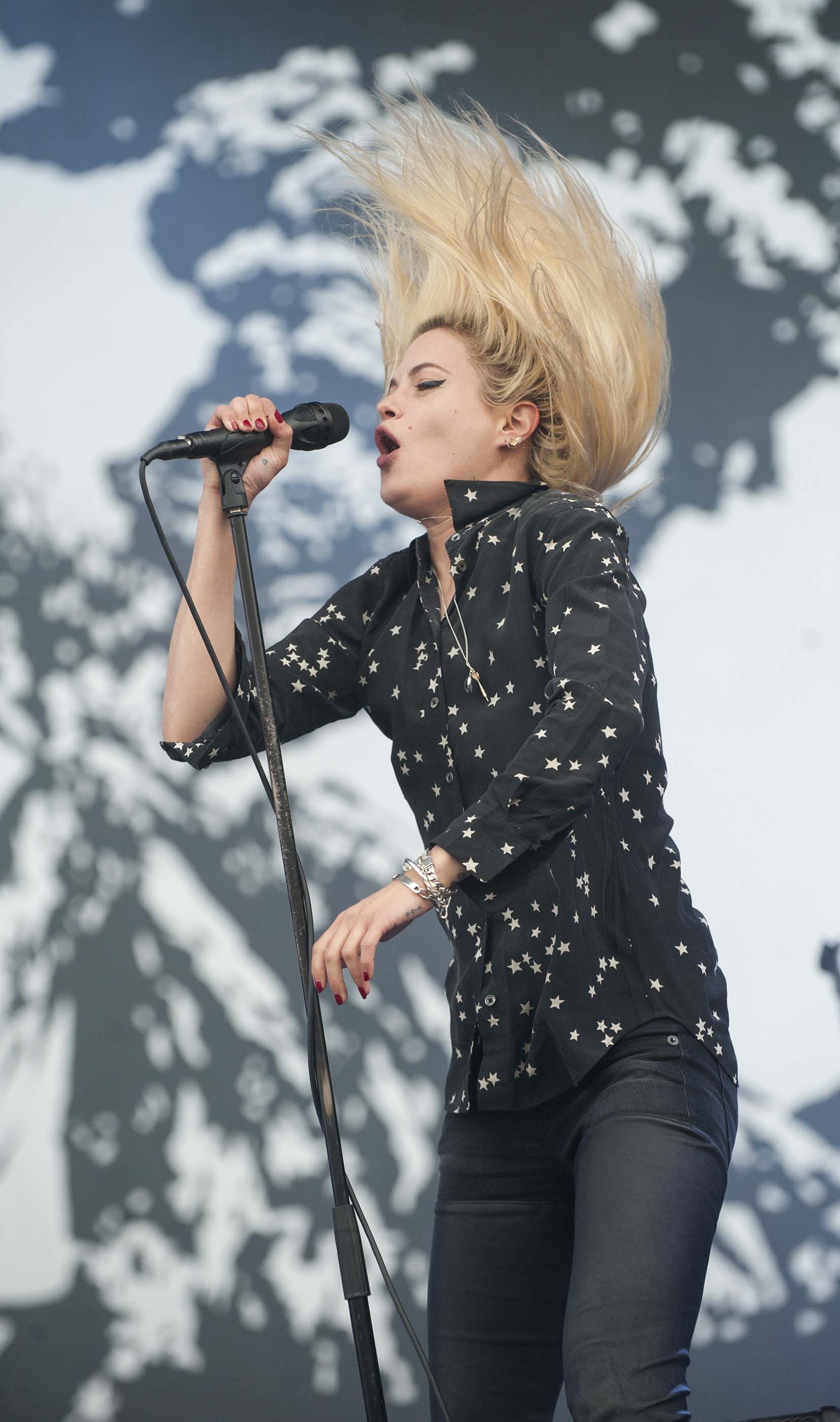 Alison Mosshart performs at the 2016 Park Live international music festival