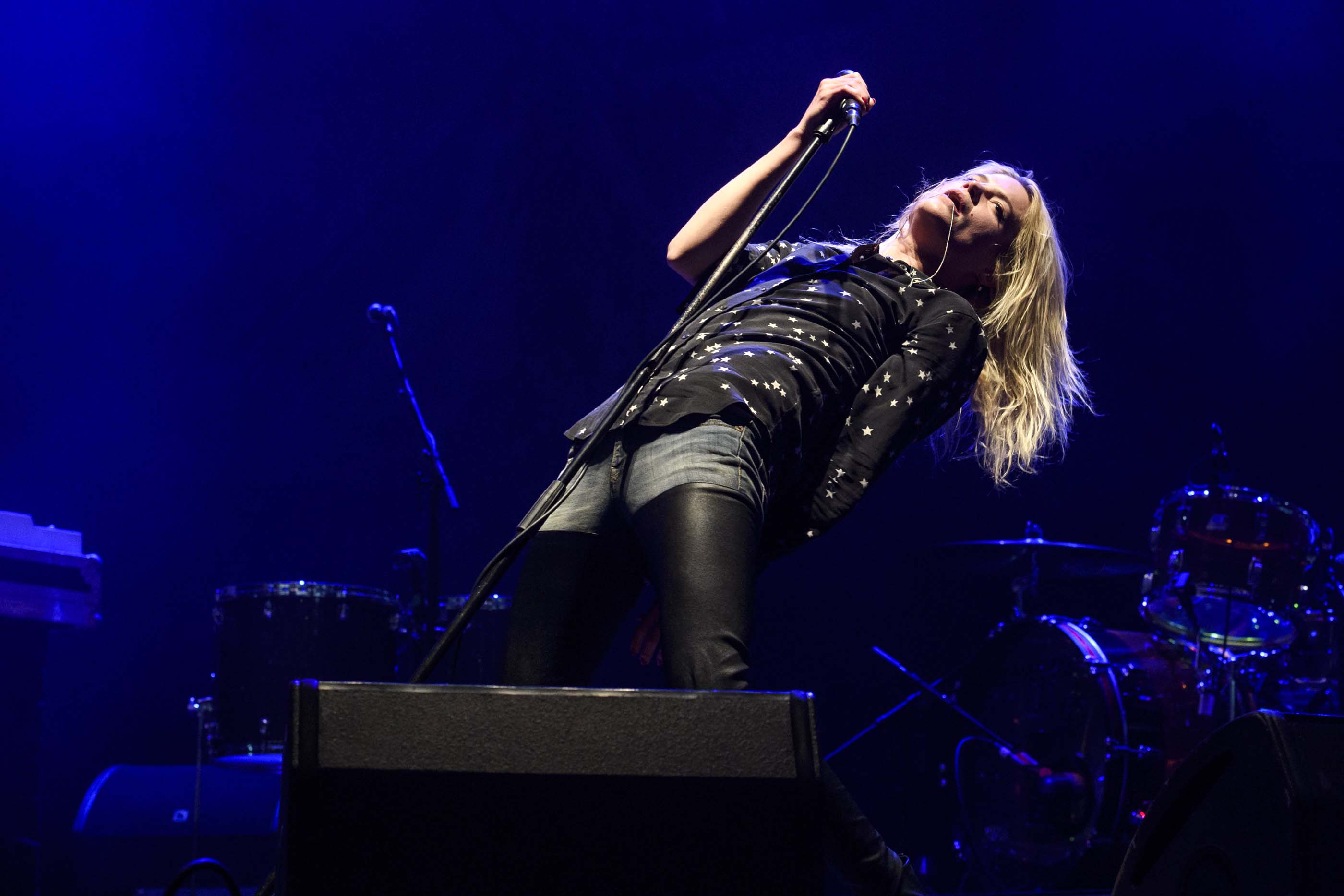 Alison Mosshart performs at the 2016 Park Live international music festival