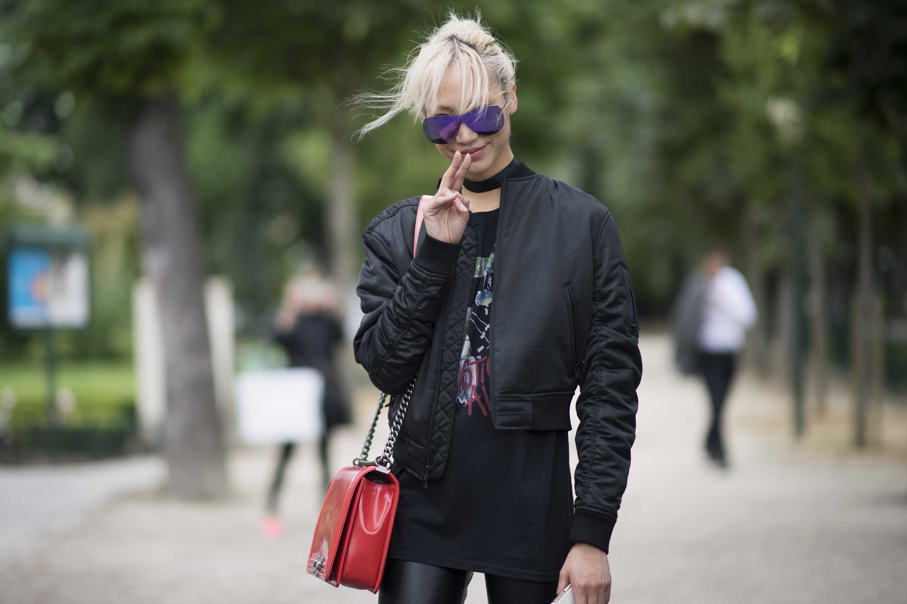 Soo Joo Park at Paris Fashion Week Haute Couture F/W