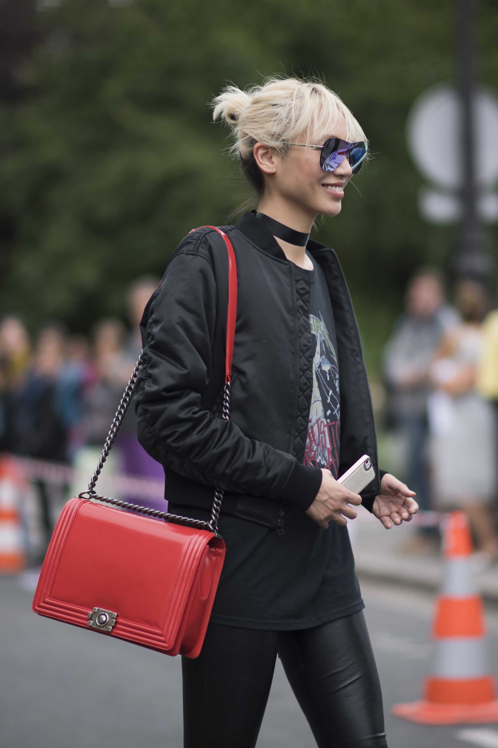 Soo Joo Park at Paris Fashion Week Haute Couture F/W