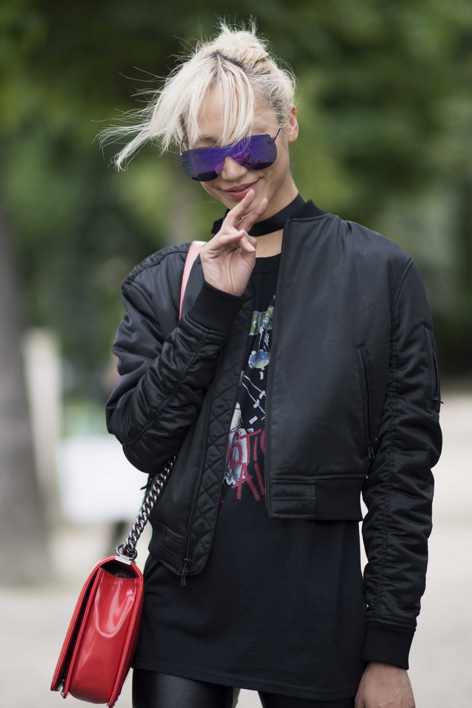 Soo Joo Park at Paris Fashion Week Haute Couture F/W