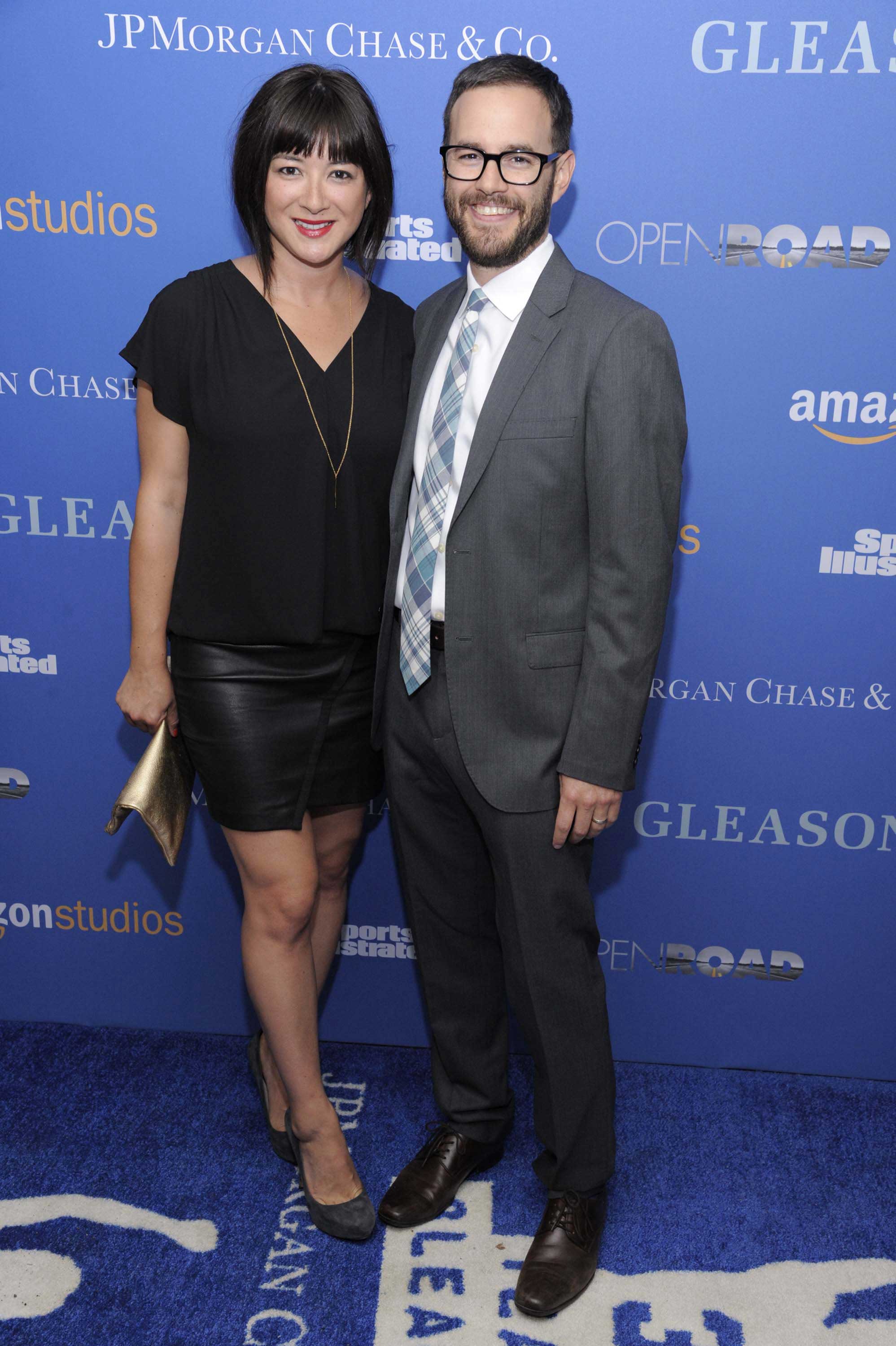 Mary Rohlich attends the Gleason New York premiere