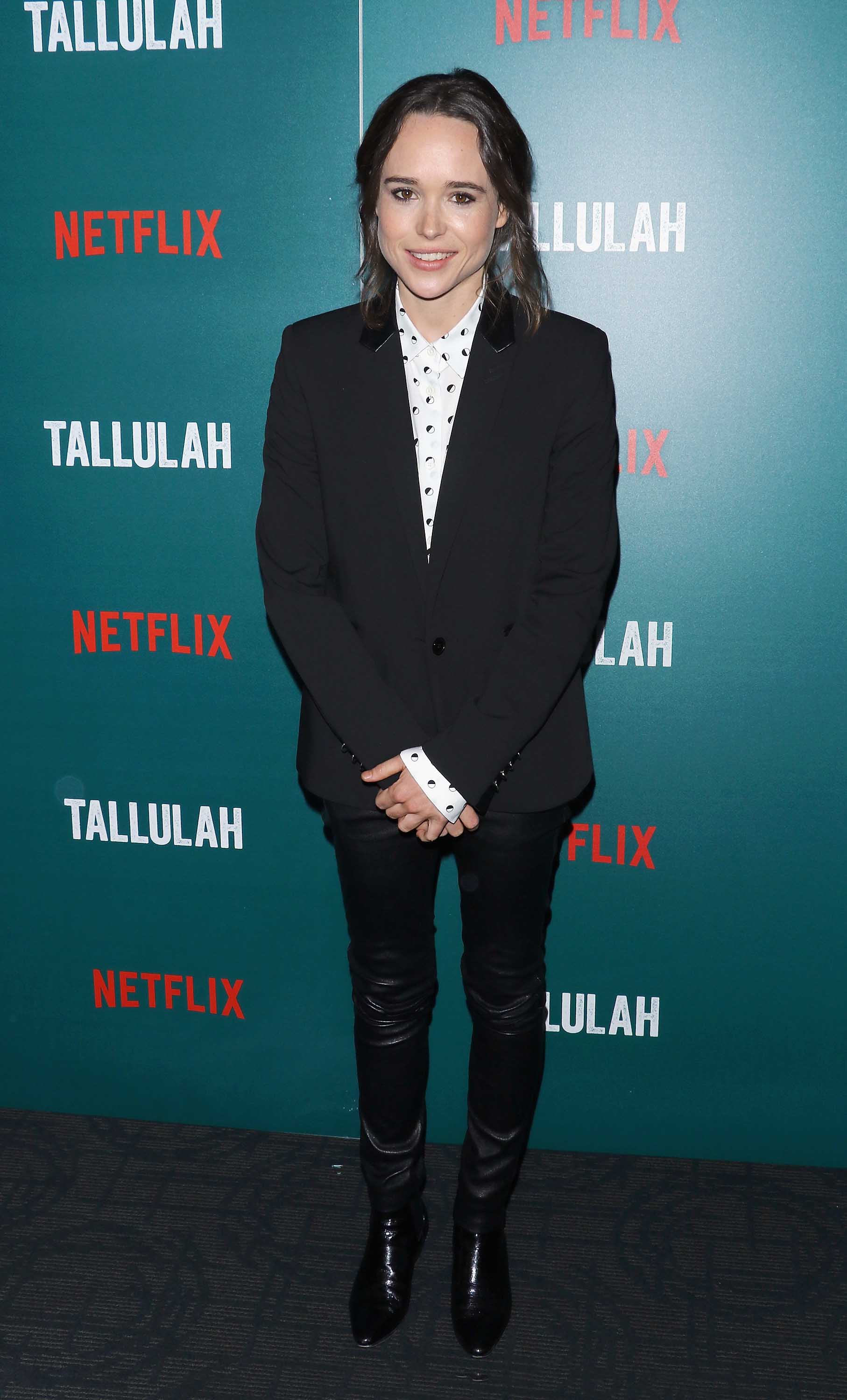 Ellen Page attends a special screening of Tallulah