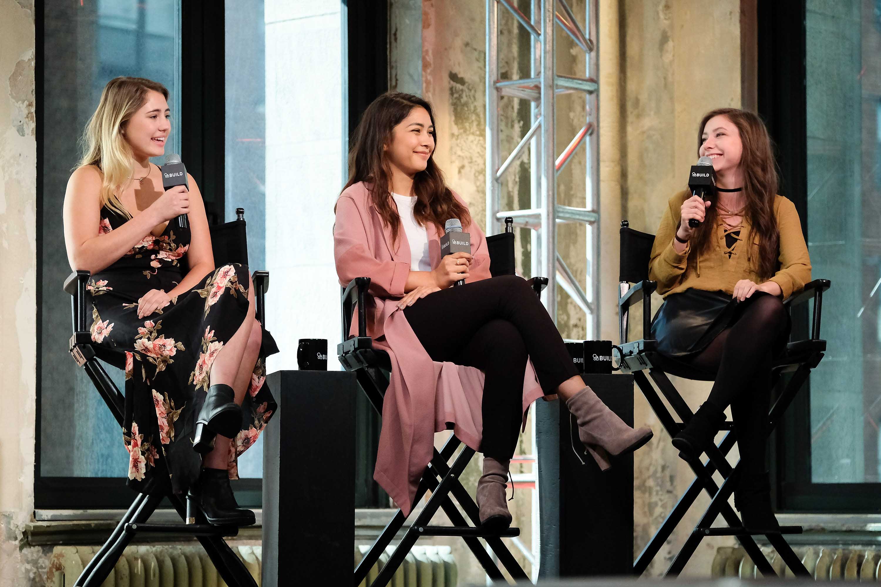 Katelyn Nacon attend the AOL Build Speaker Series T@gged