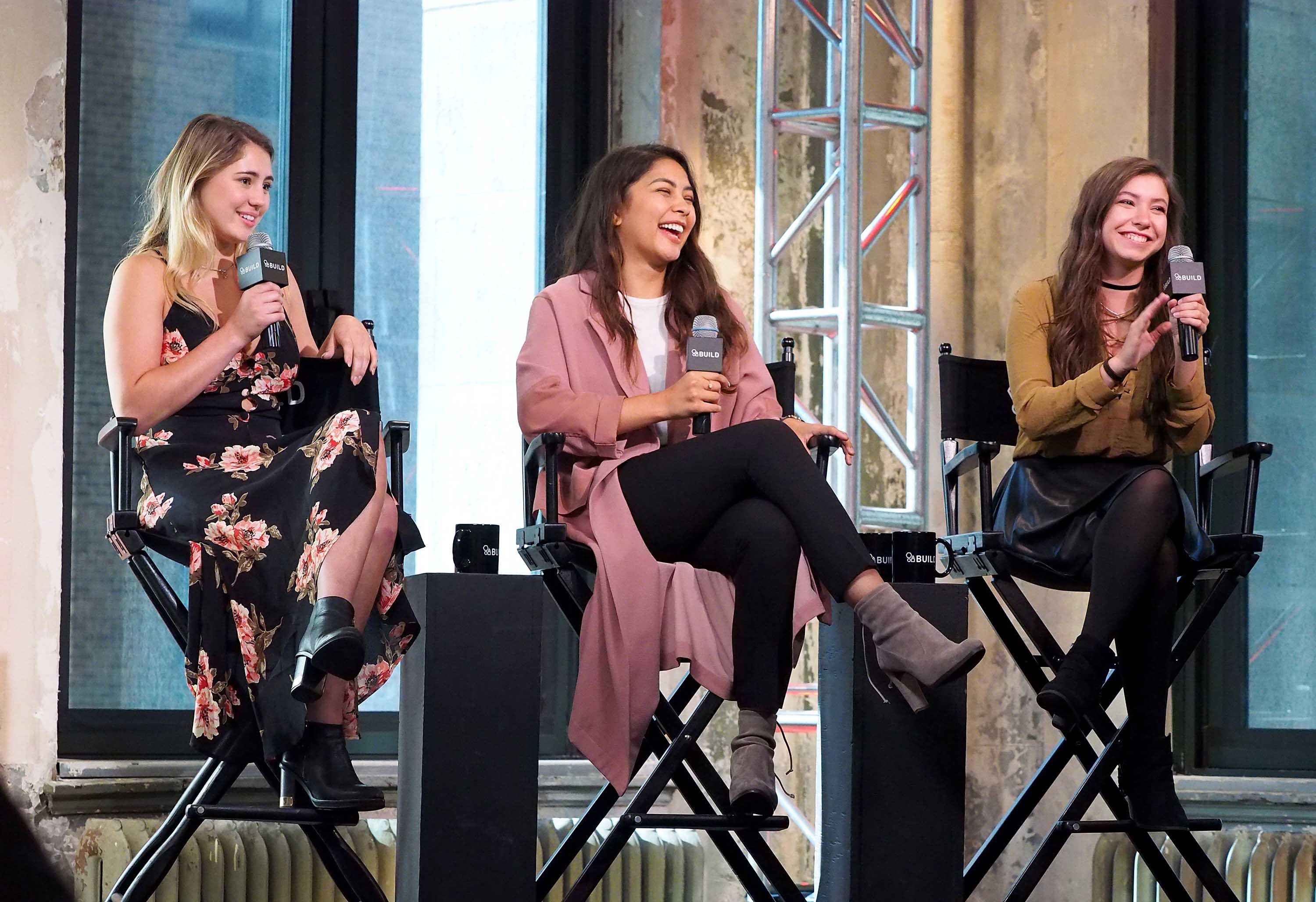 Katelyn Nacon attend the AOL Build Speaker Series T@gged