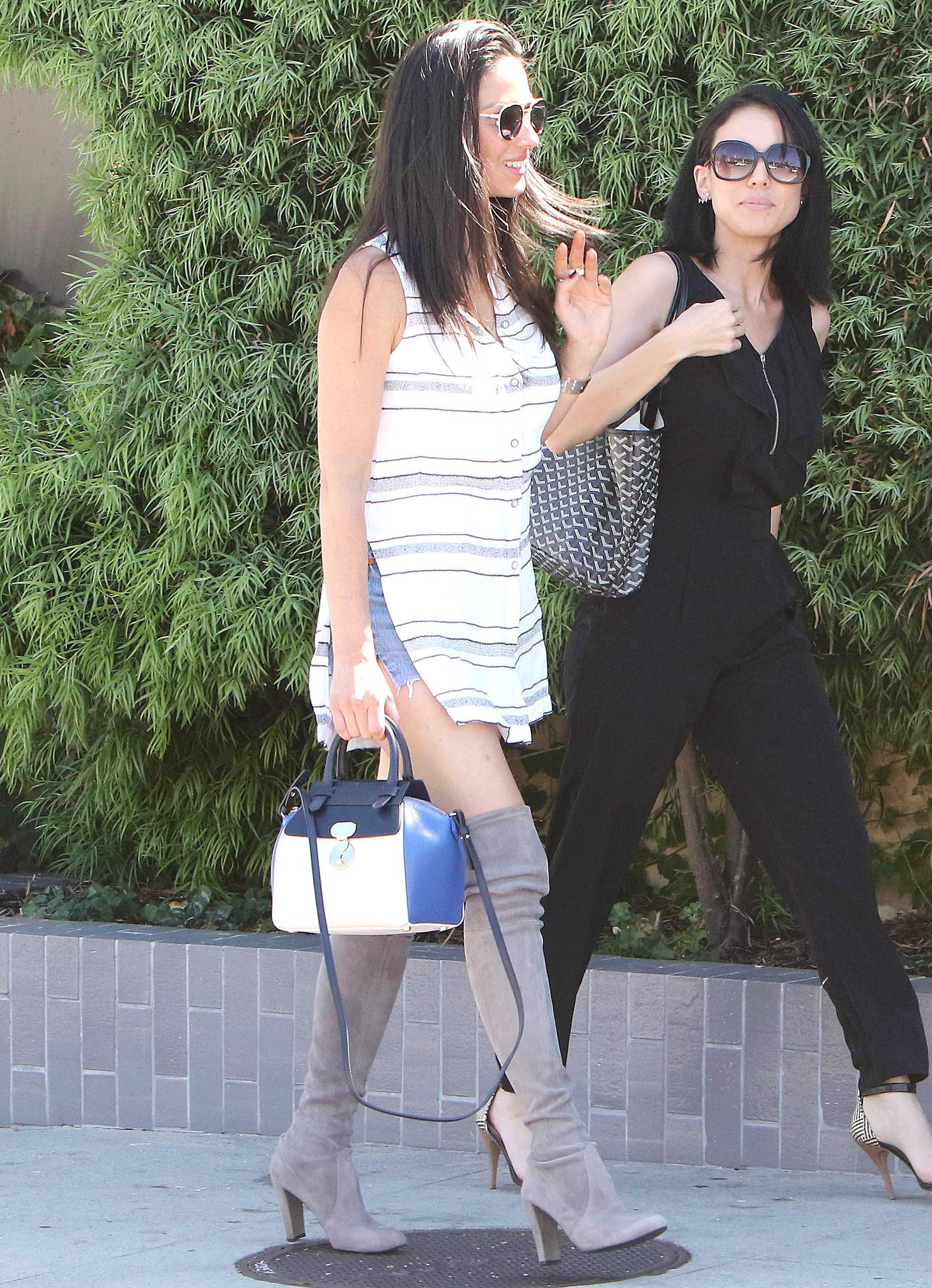 Olivia Munn out for lunch in Beverly Hills