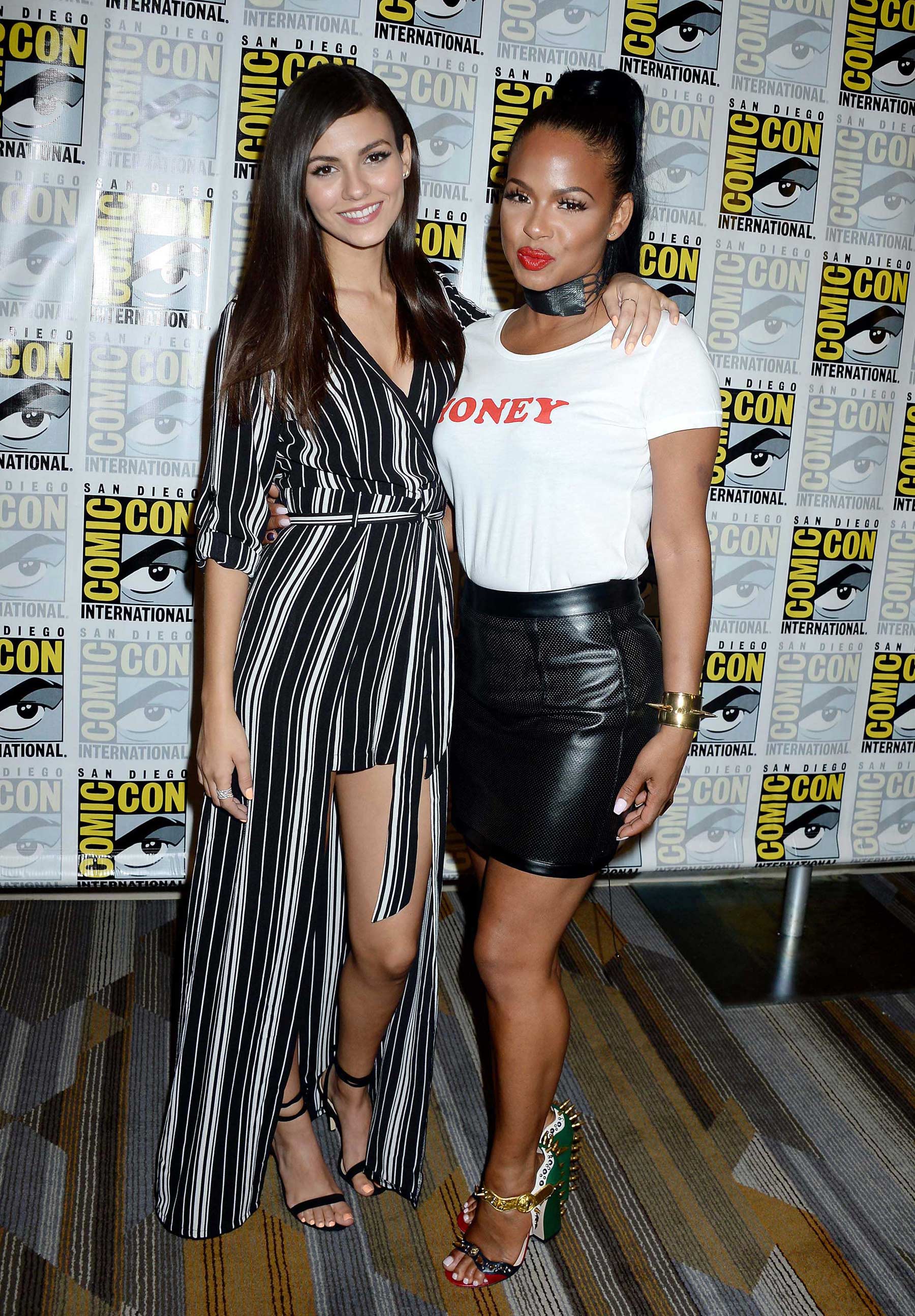 Christina Milian attends Comic-Con