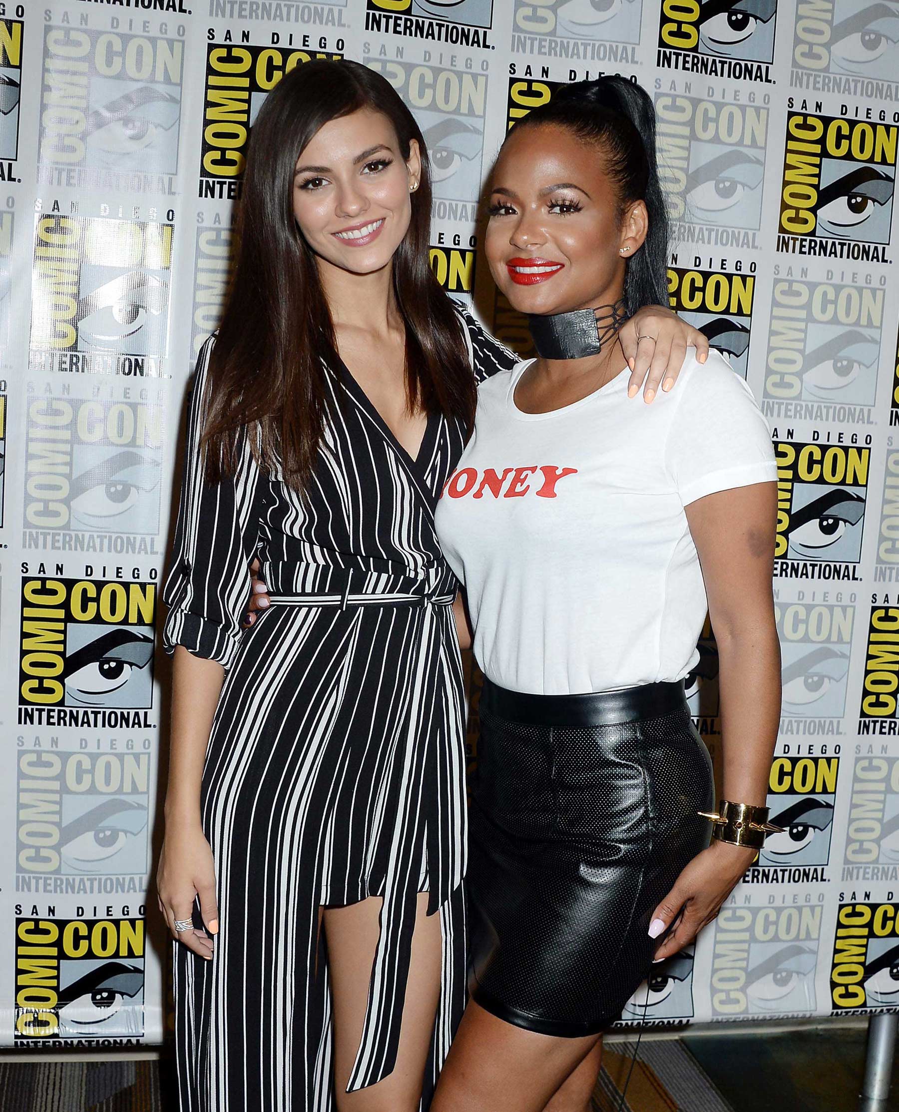 Christina Milian attends Comic-Con