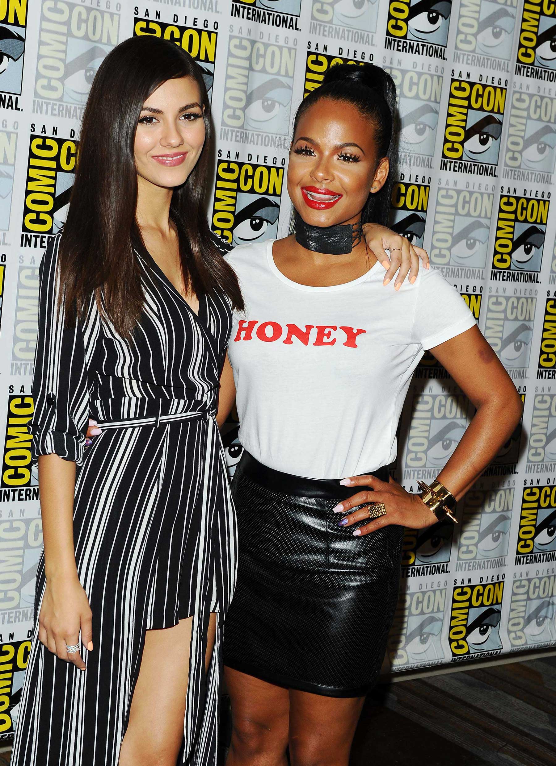 Christina Milian attends Comic-Con