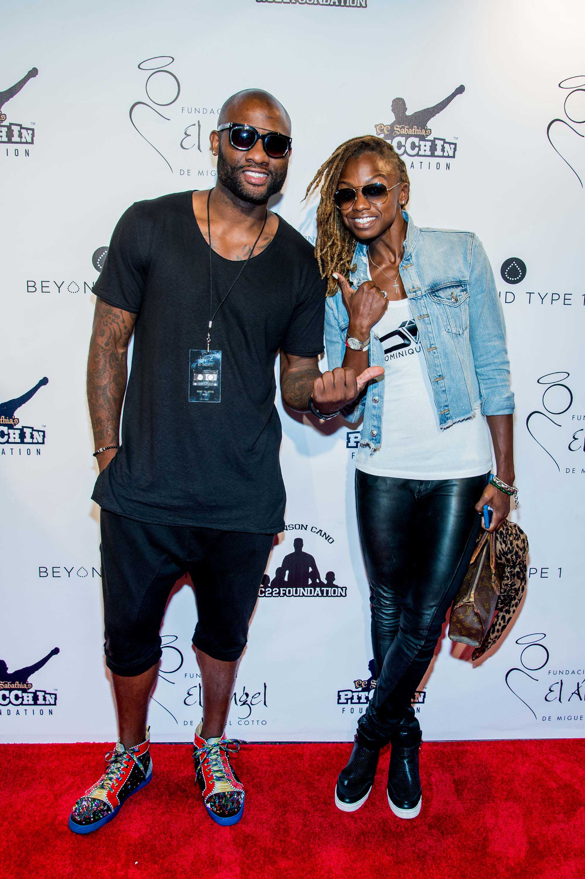 Dominique Blake attends the Roc Nation Summer Classic Charity Basketball