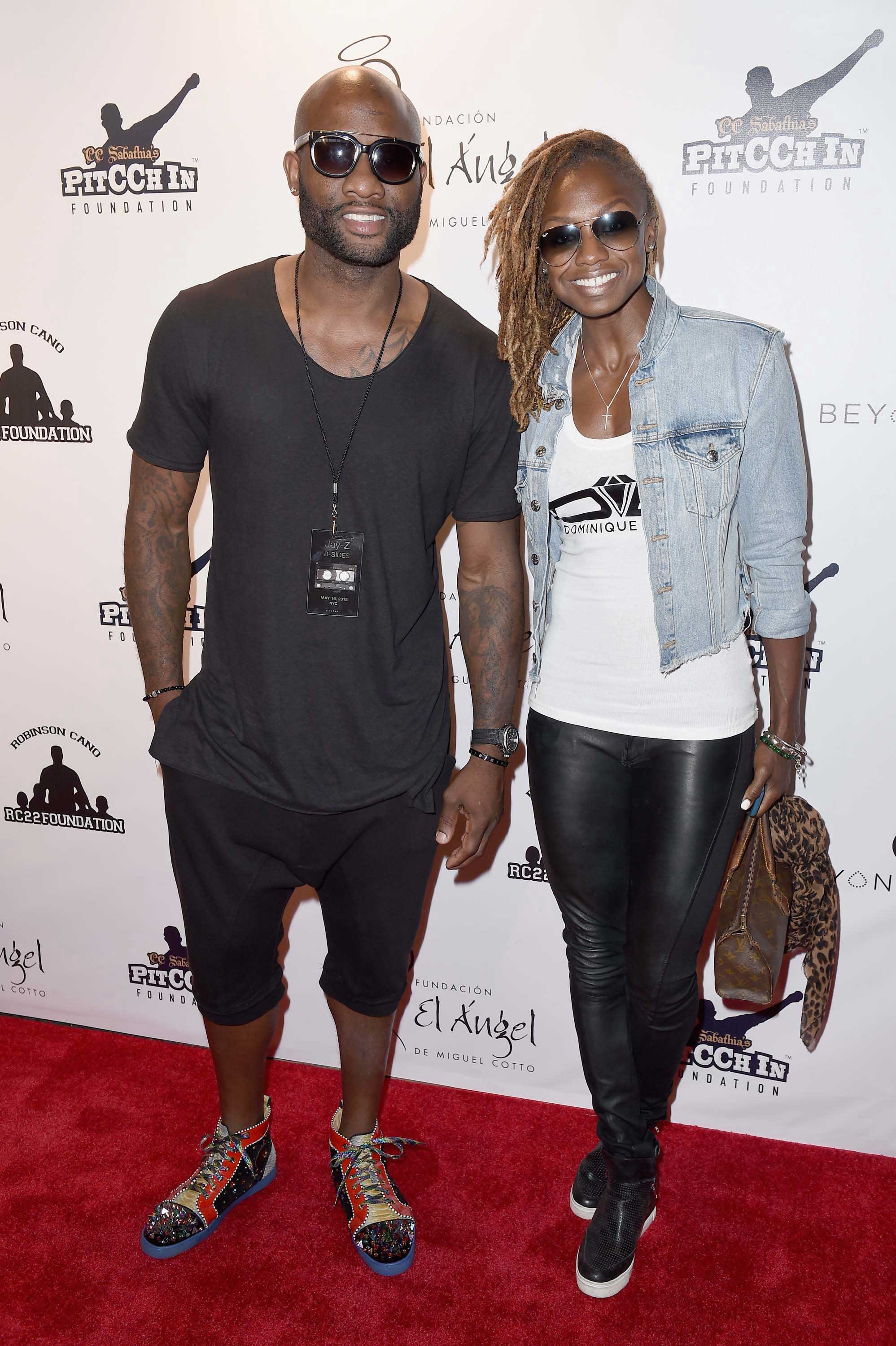 Dominique Blake attends the Roc Nation Summer Classic Charity Basketball