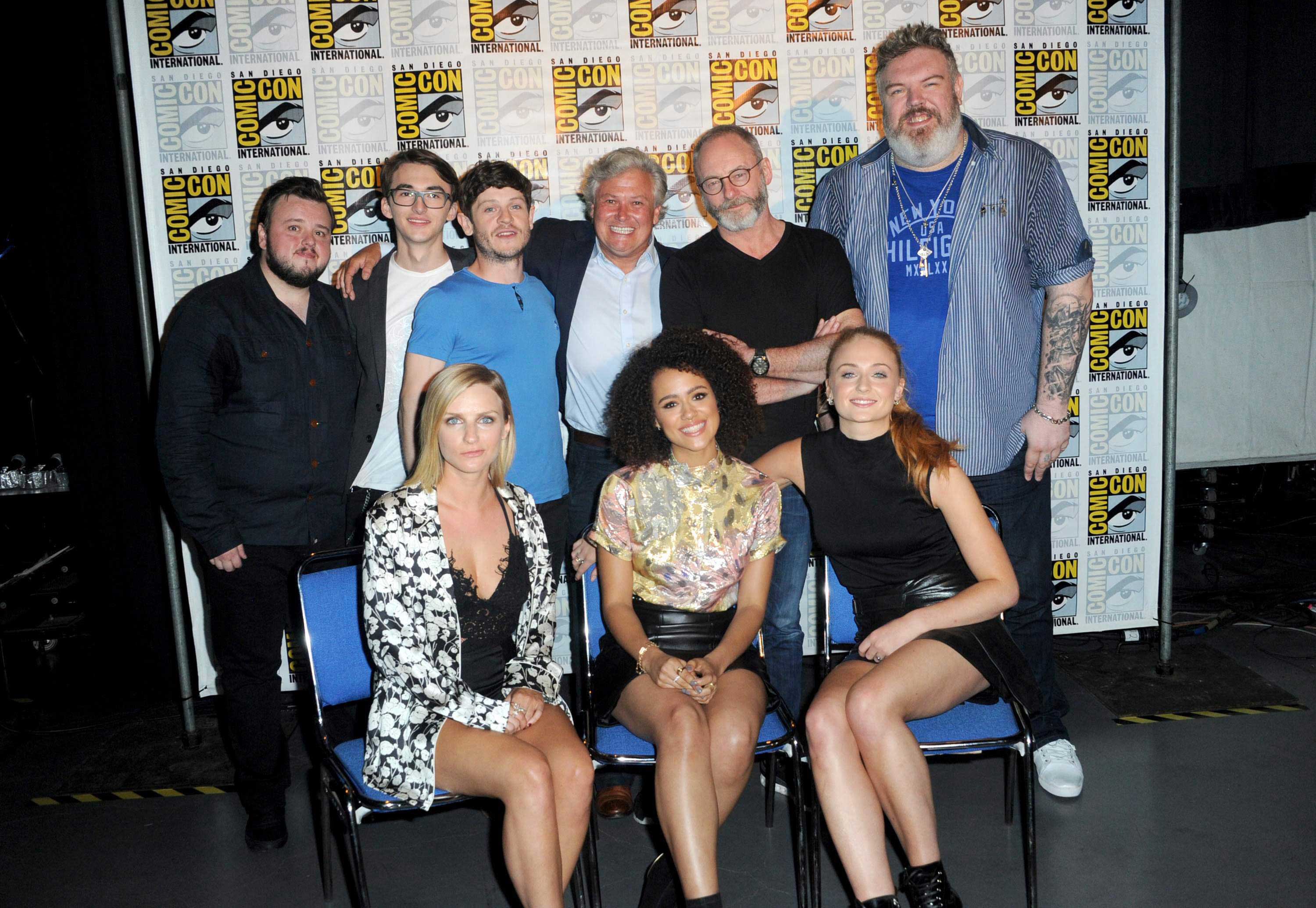 Nathalie Emmanuel attends Comic-Con