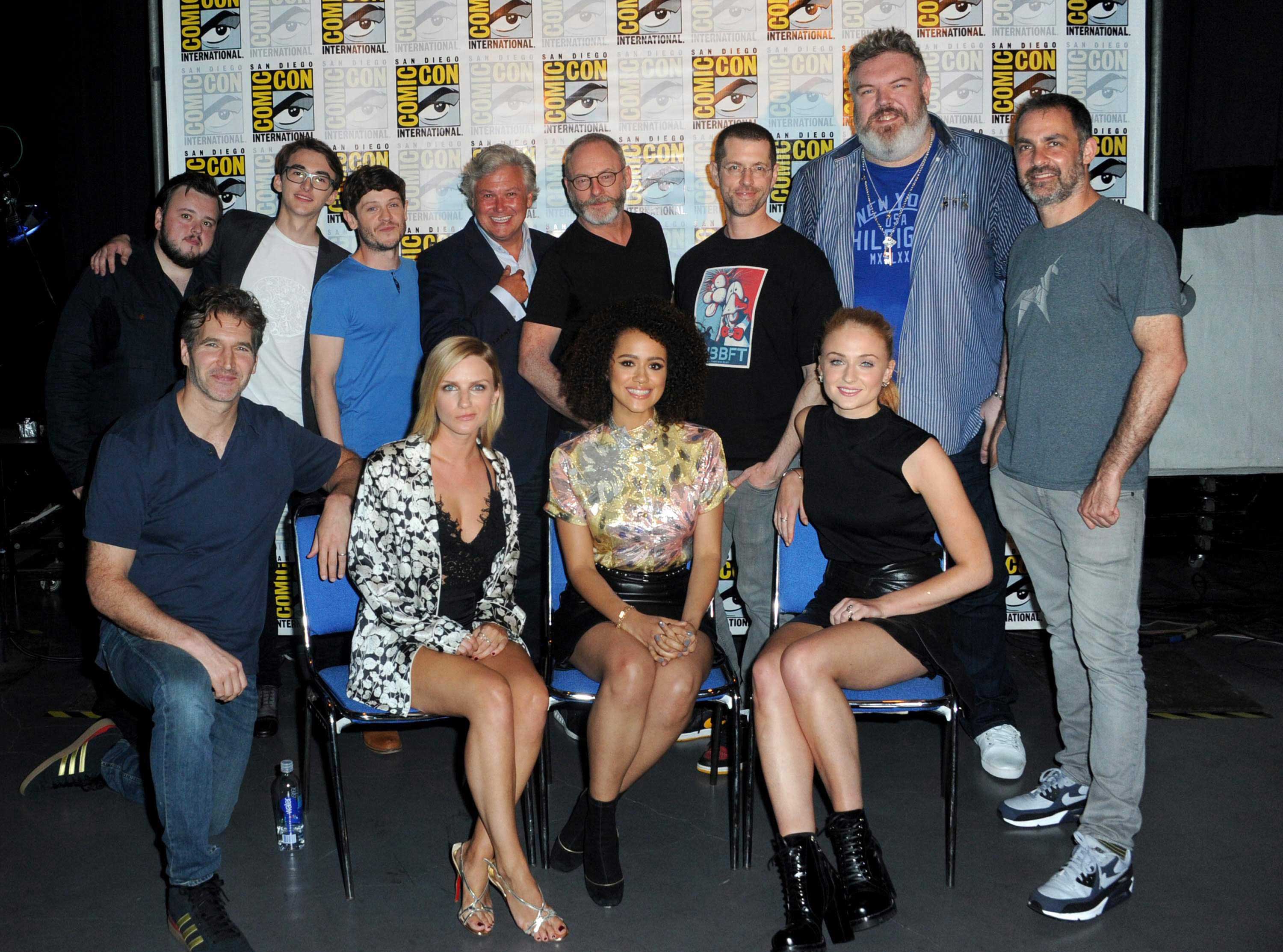 Nathalie Emmanuel attends Comic-Con