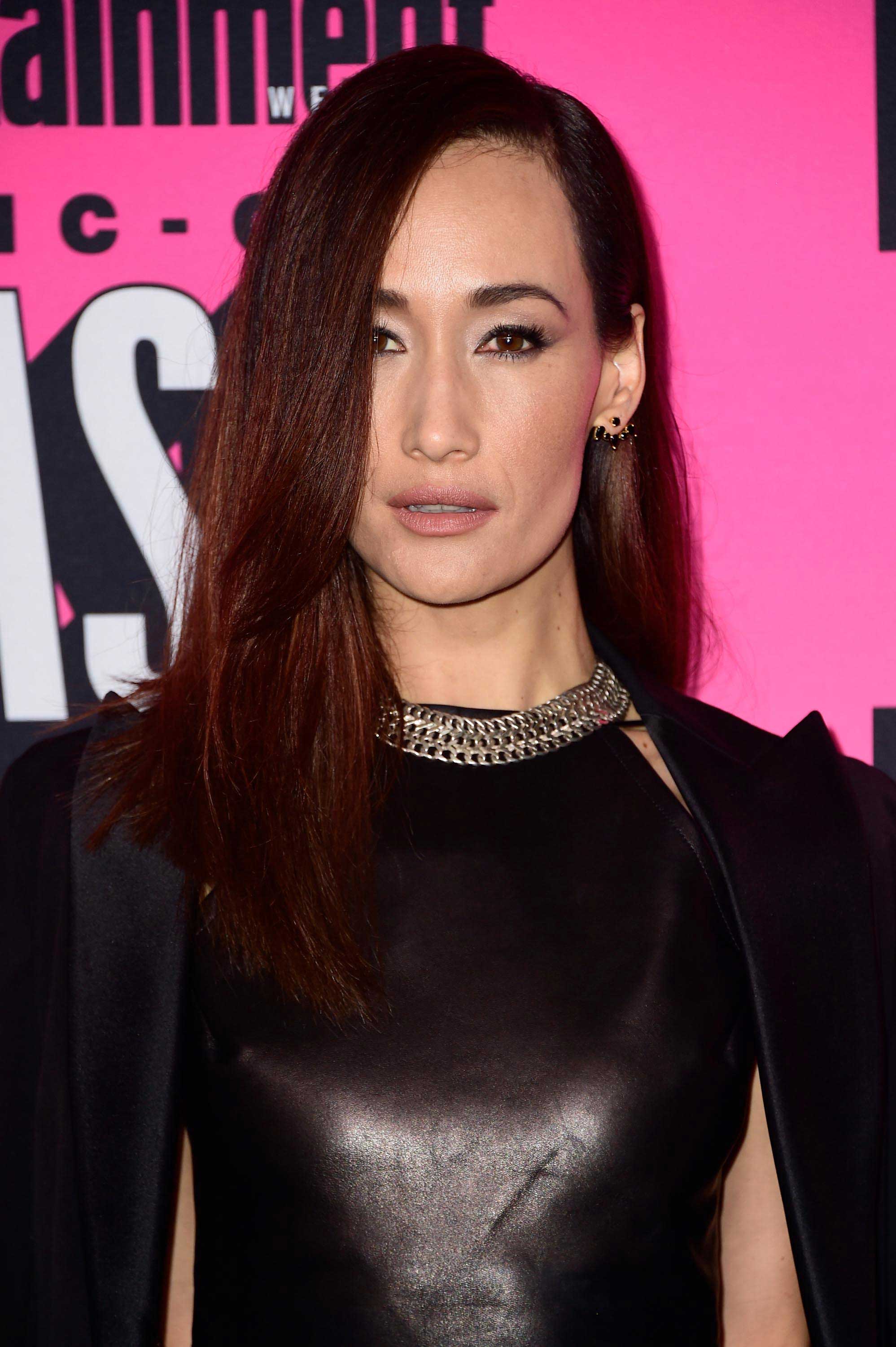 Maggie Q attends Entertainment Weekly’s Comic Con Bash