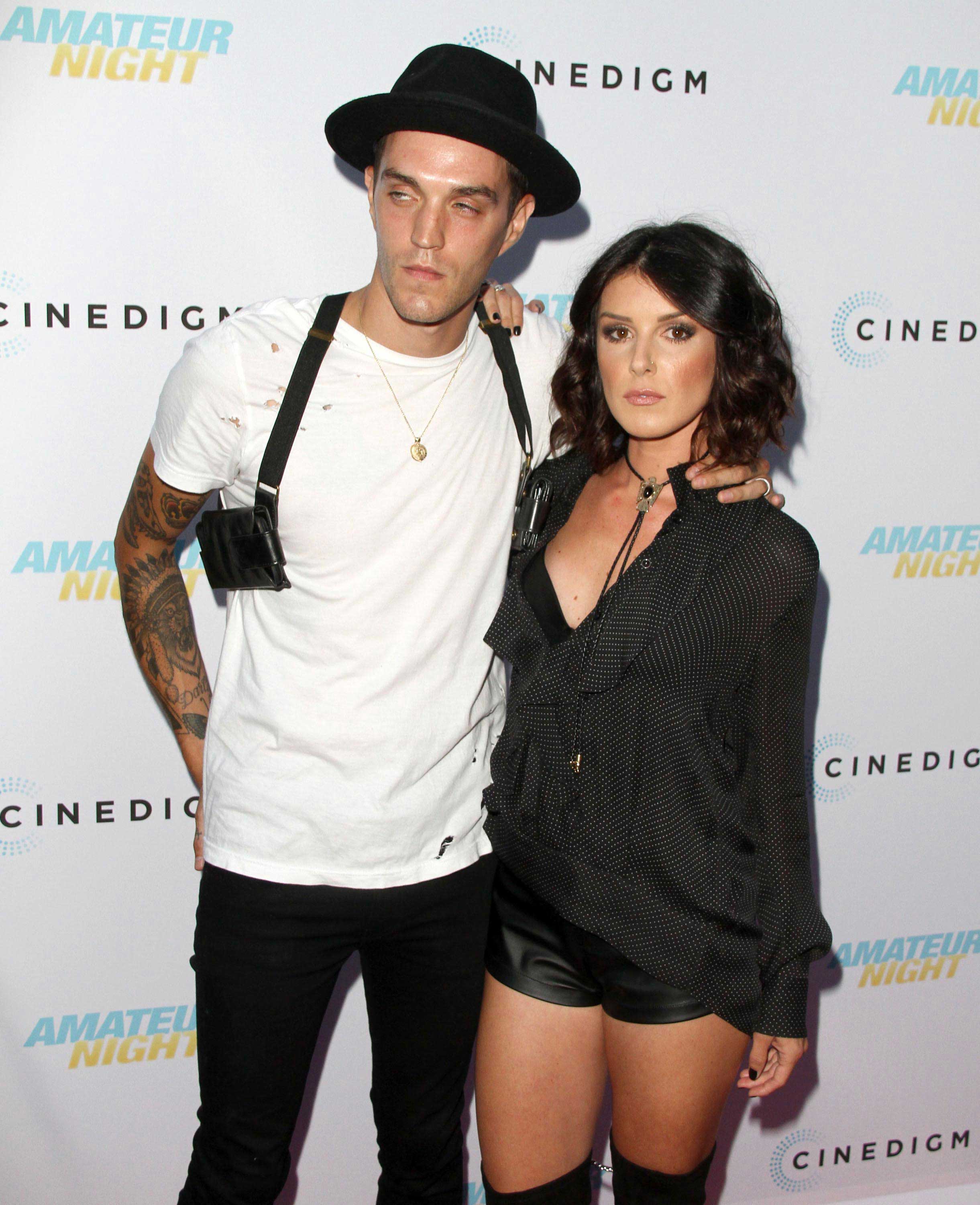 Shenae Grimes at Amateur Night premiere