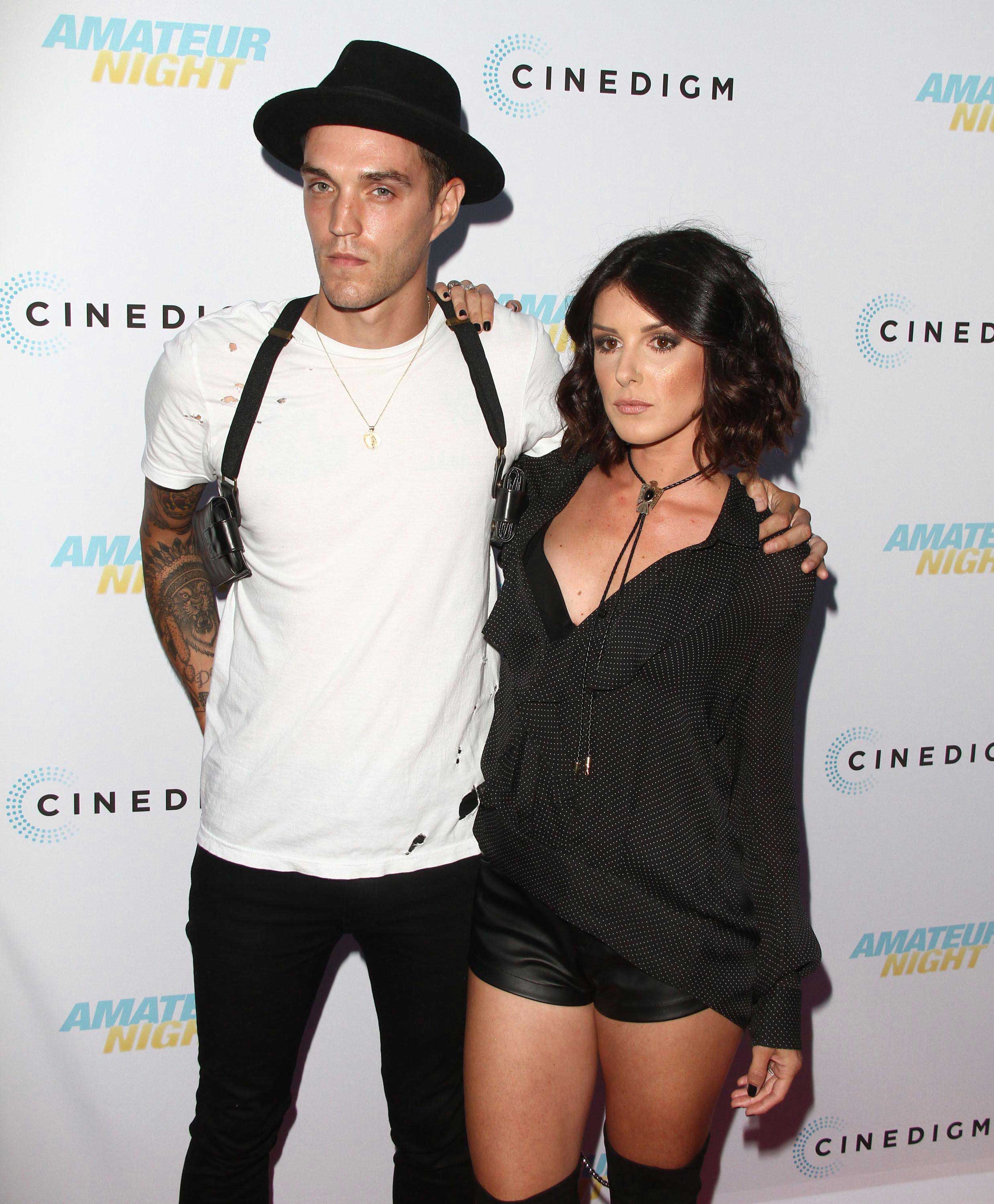 Shenae Grimes at Amateur Night premiere