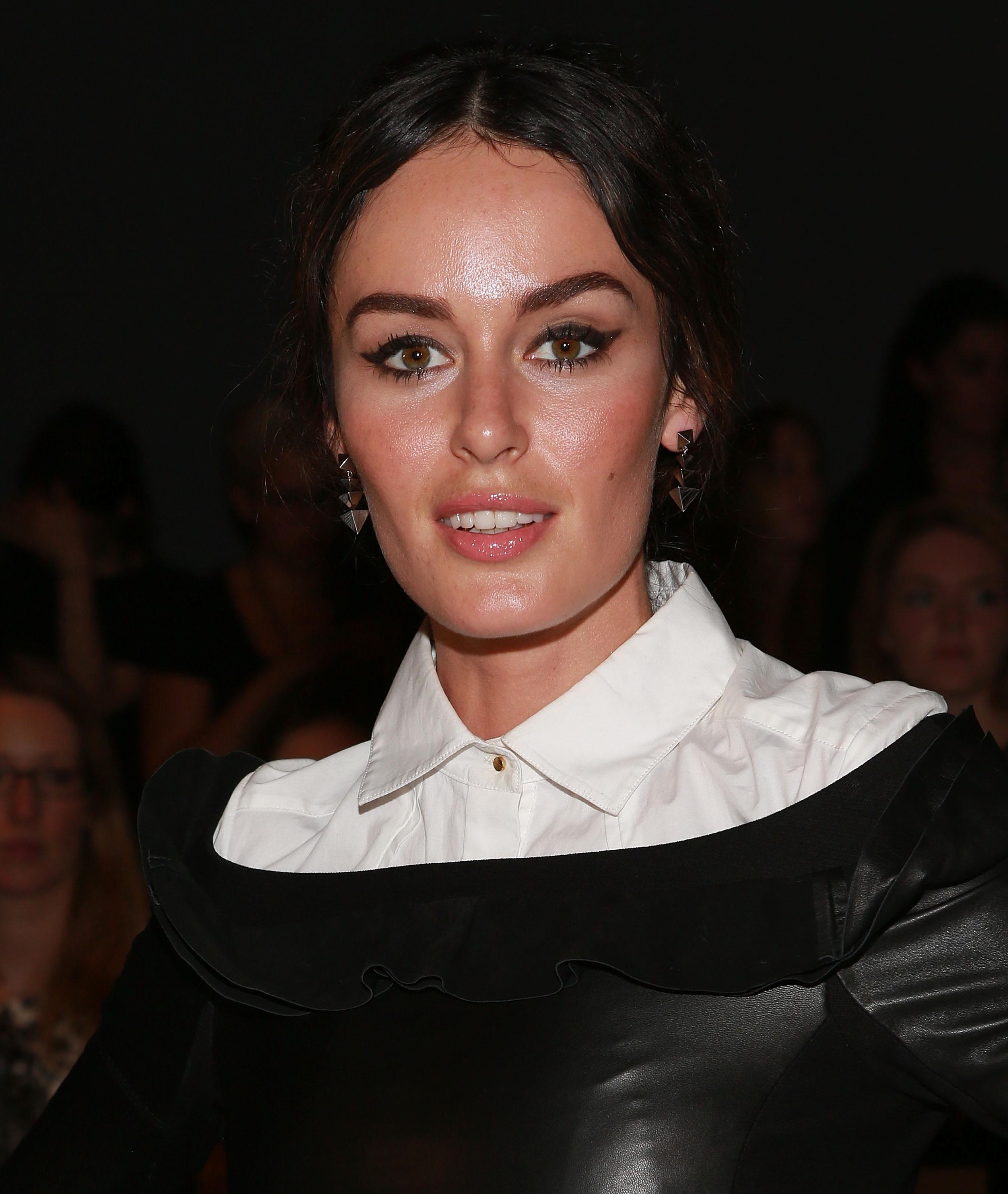 Nicole Trunfio attends 2014 Mercedes-Benz Fashion Week