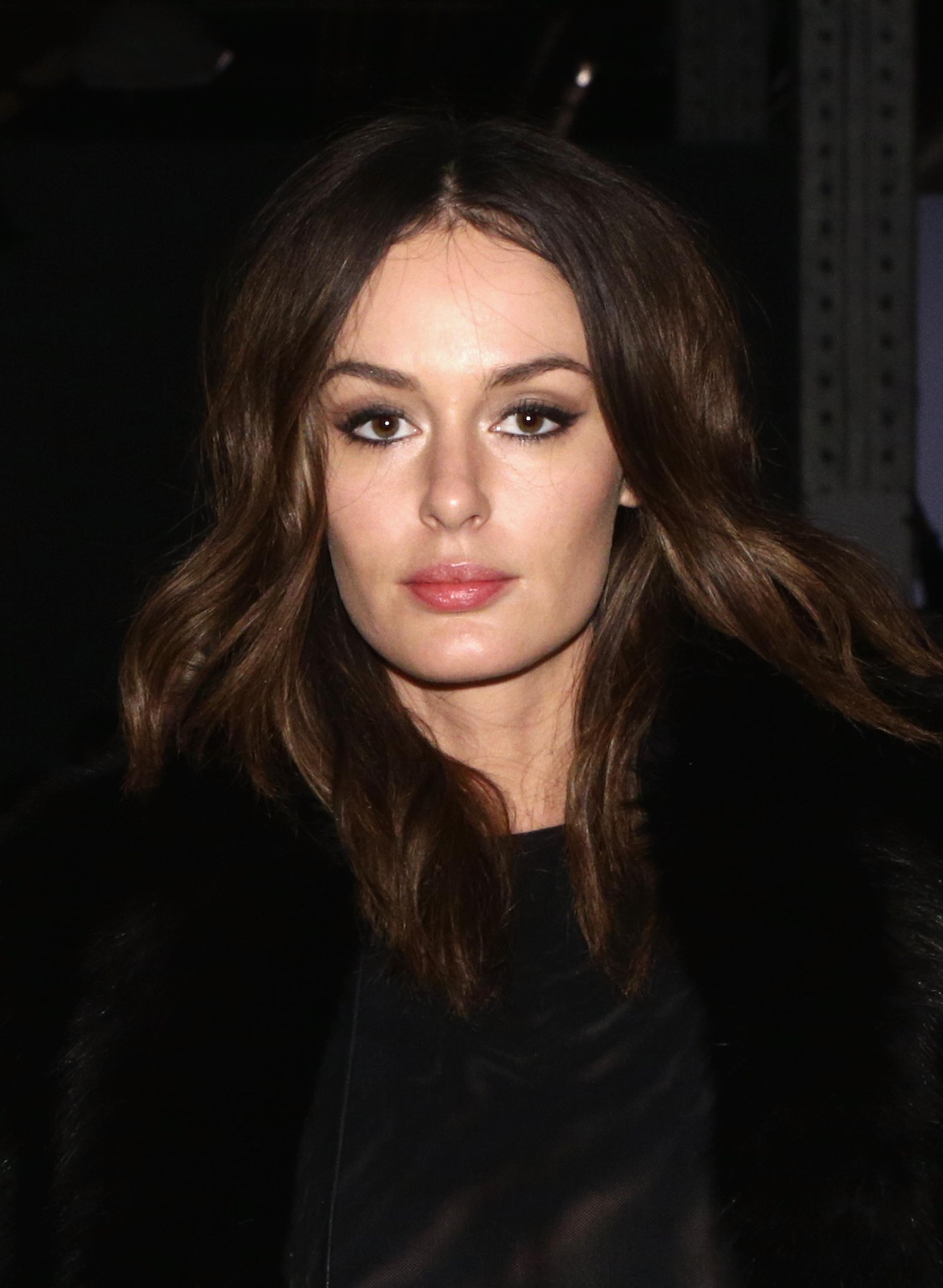 Nicole Trunfio attends the Wes Gordon fashion show