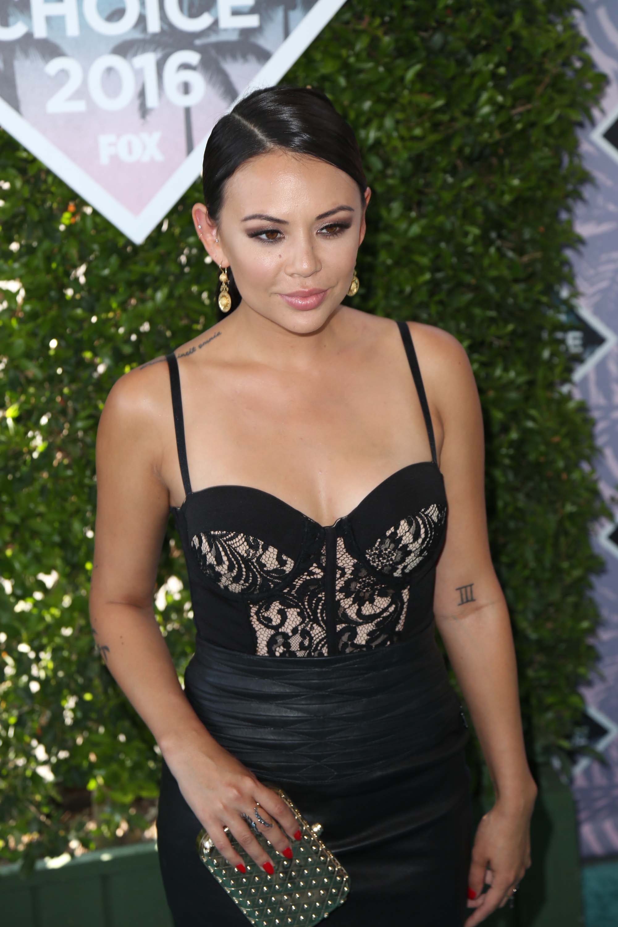 Janel Parrish attends Teen Choice Awards 2016