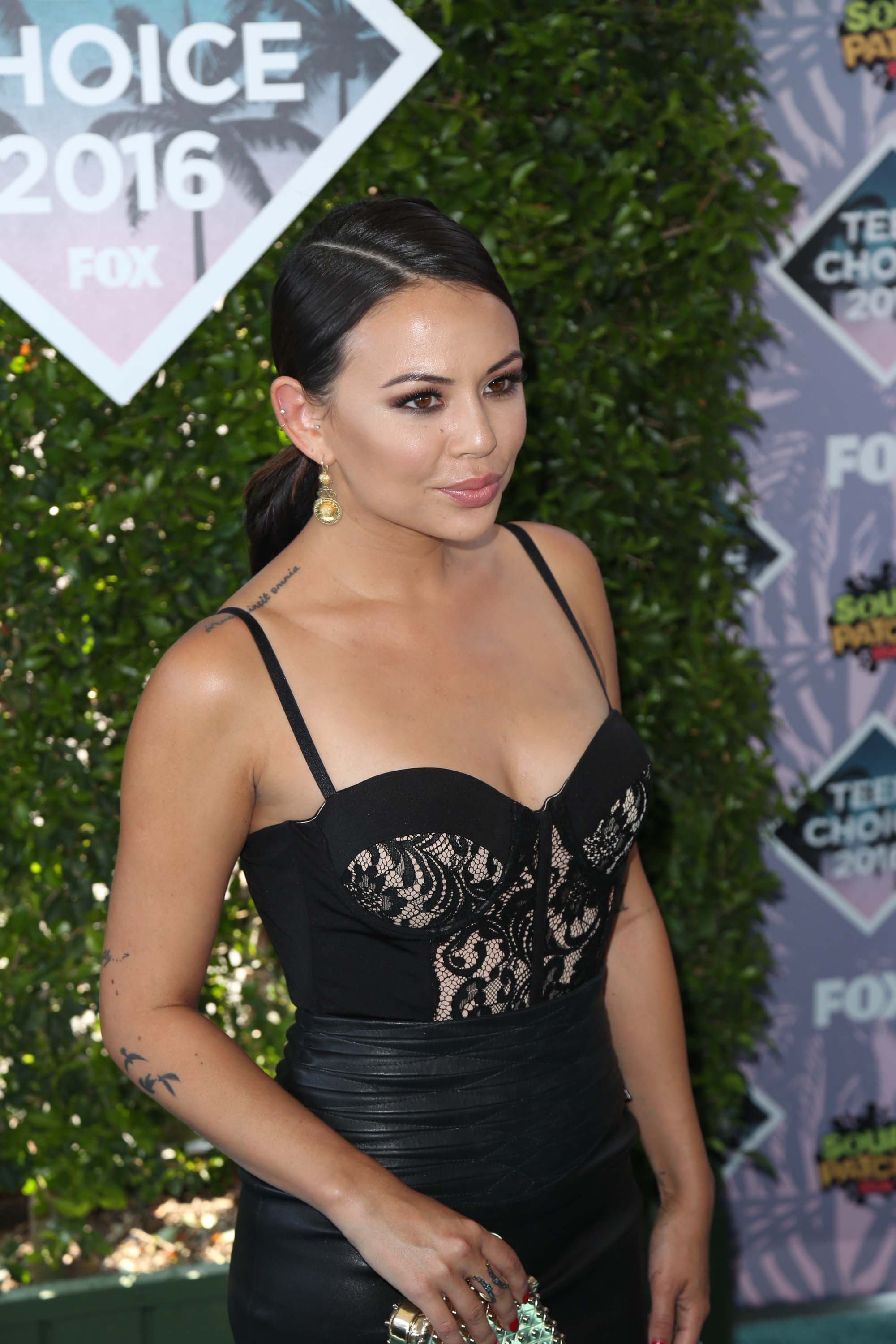 Janel Parrish attends Teen Choice Awards 2016
