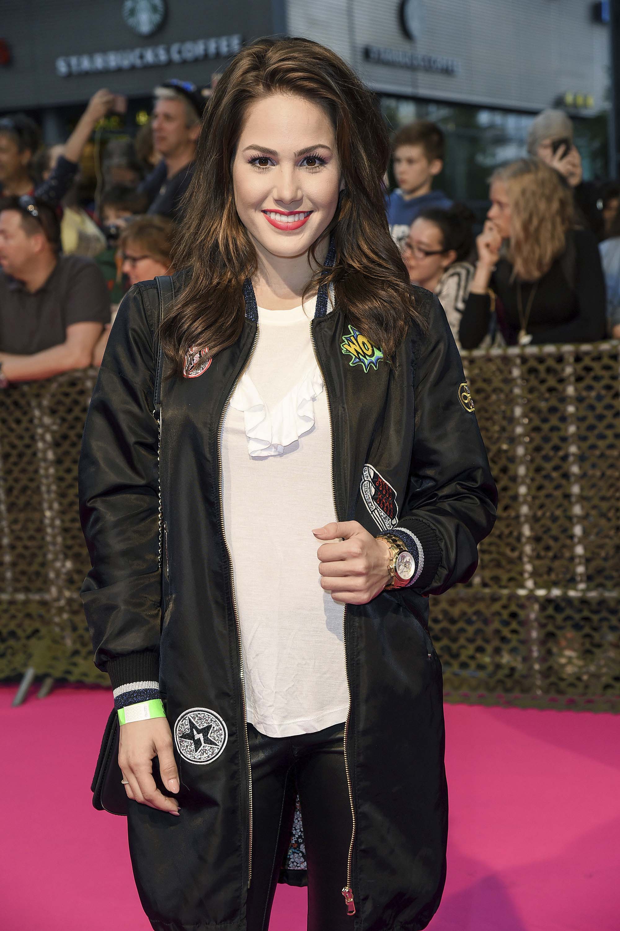 Angelina Heger attends the Suicide Squad Live Event
