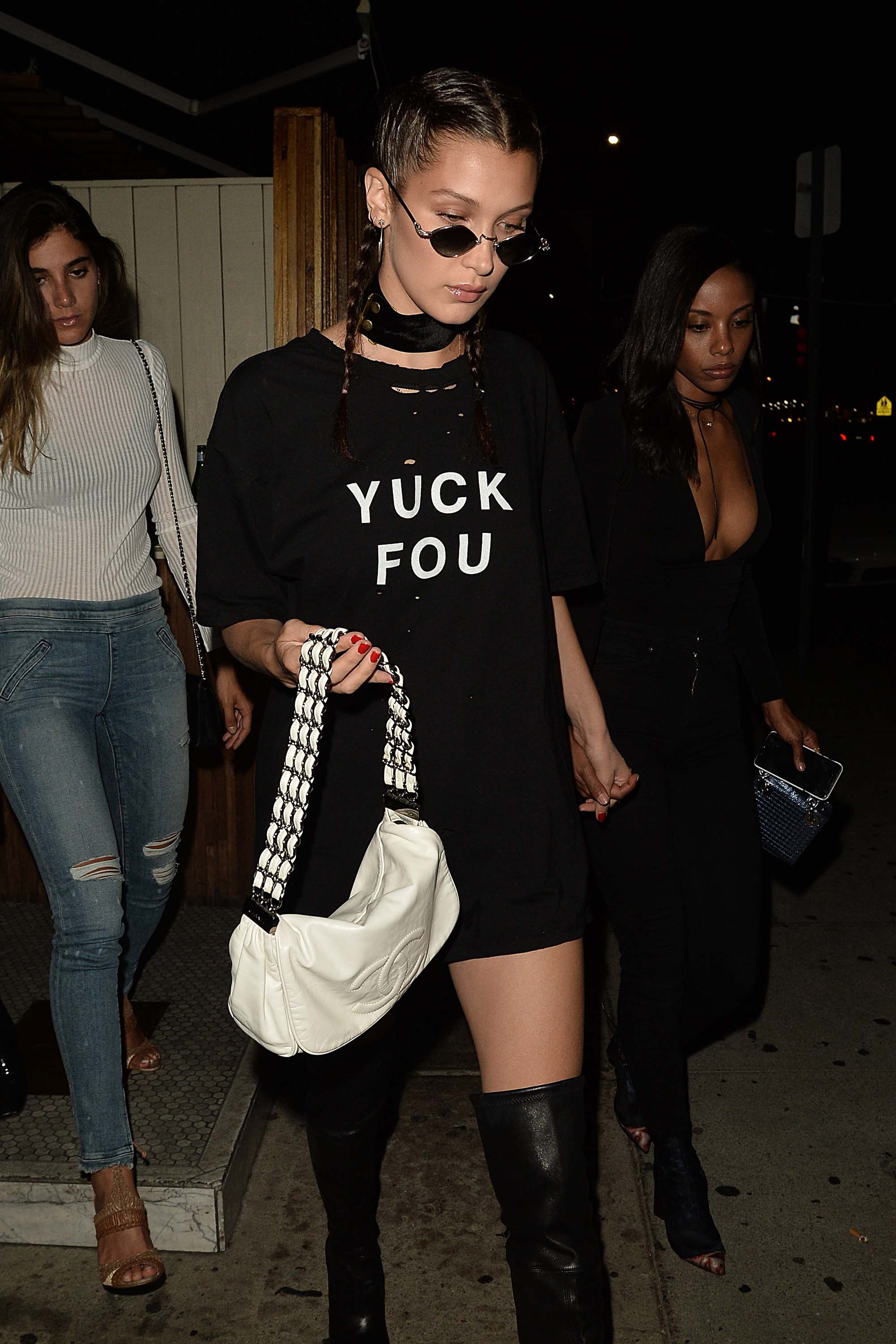 Bella Hadid leaving The Nice Guy