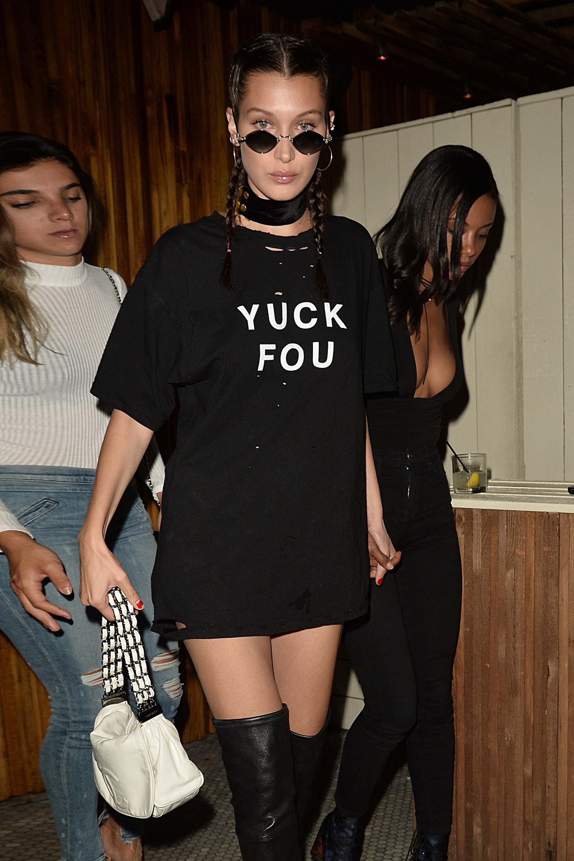 Bella Hadid leaving The Nice Guy