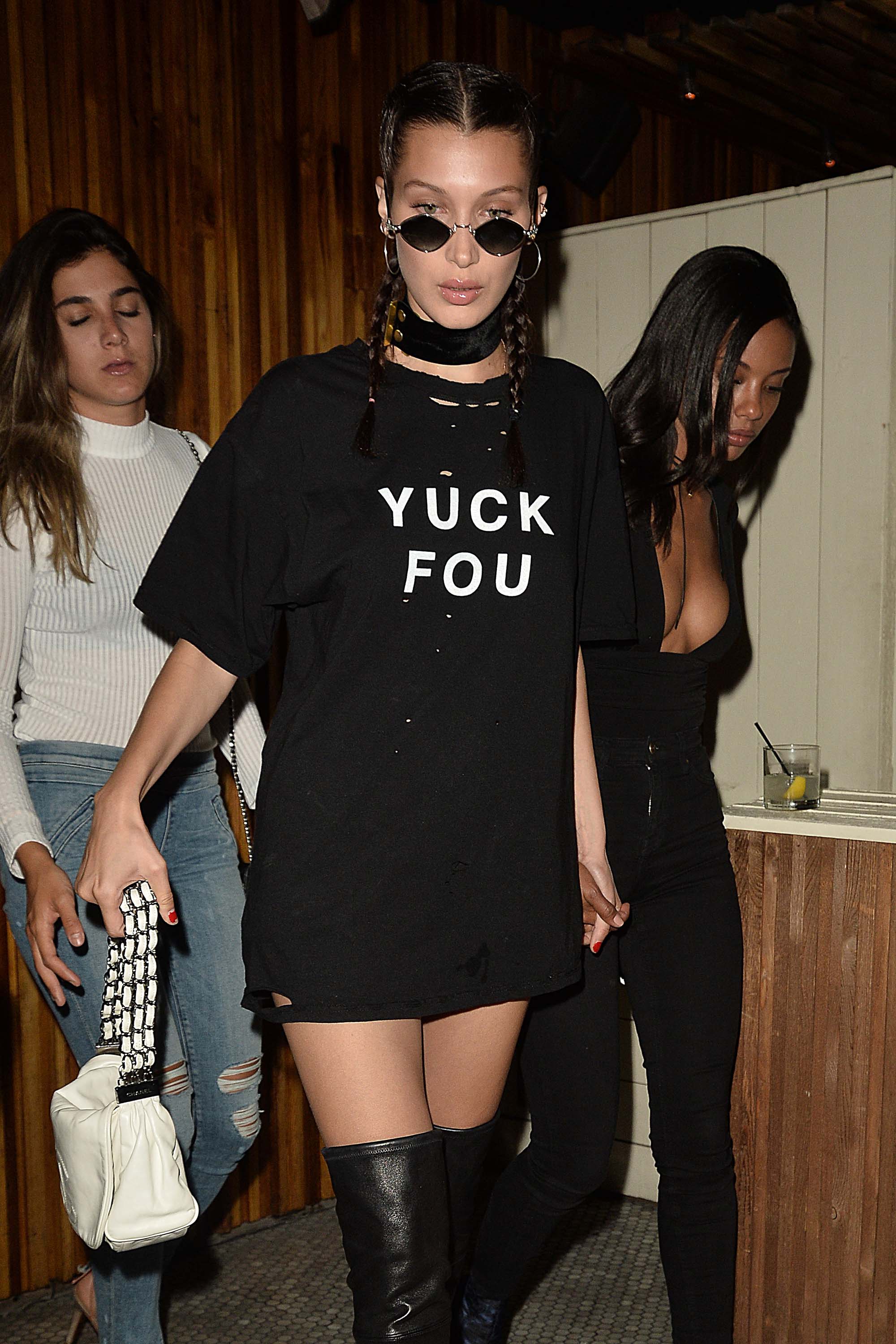 Bella Hadid leaving The Nice Guy