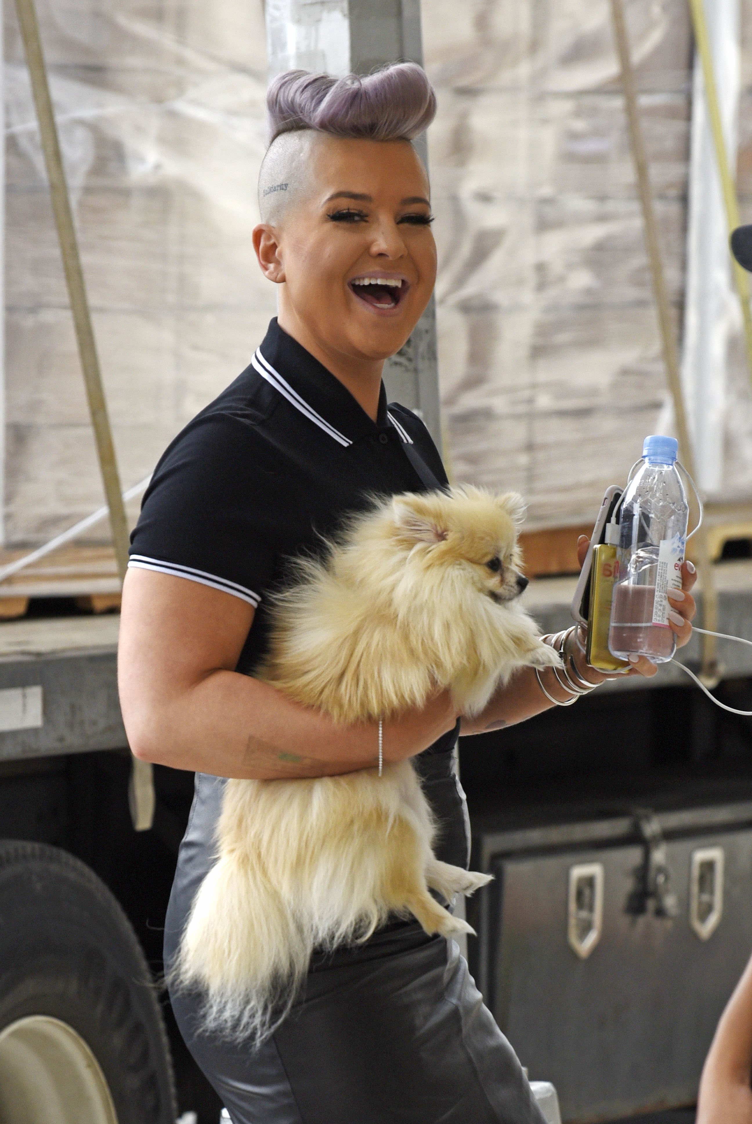 Kelly Osbourne out in New York City