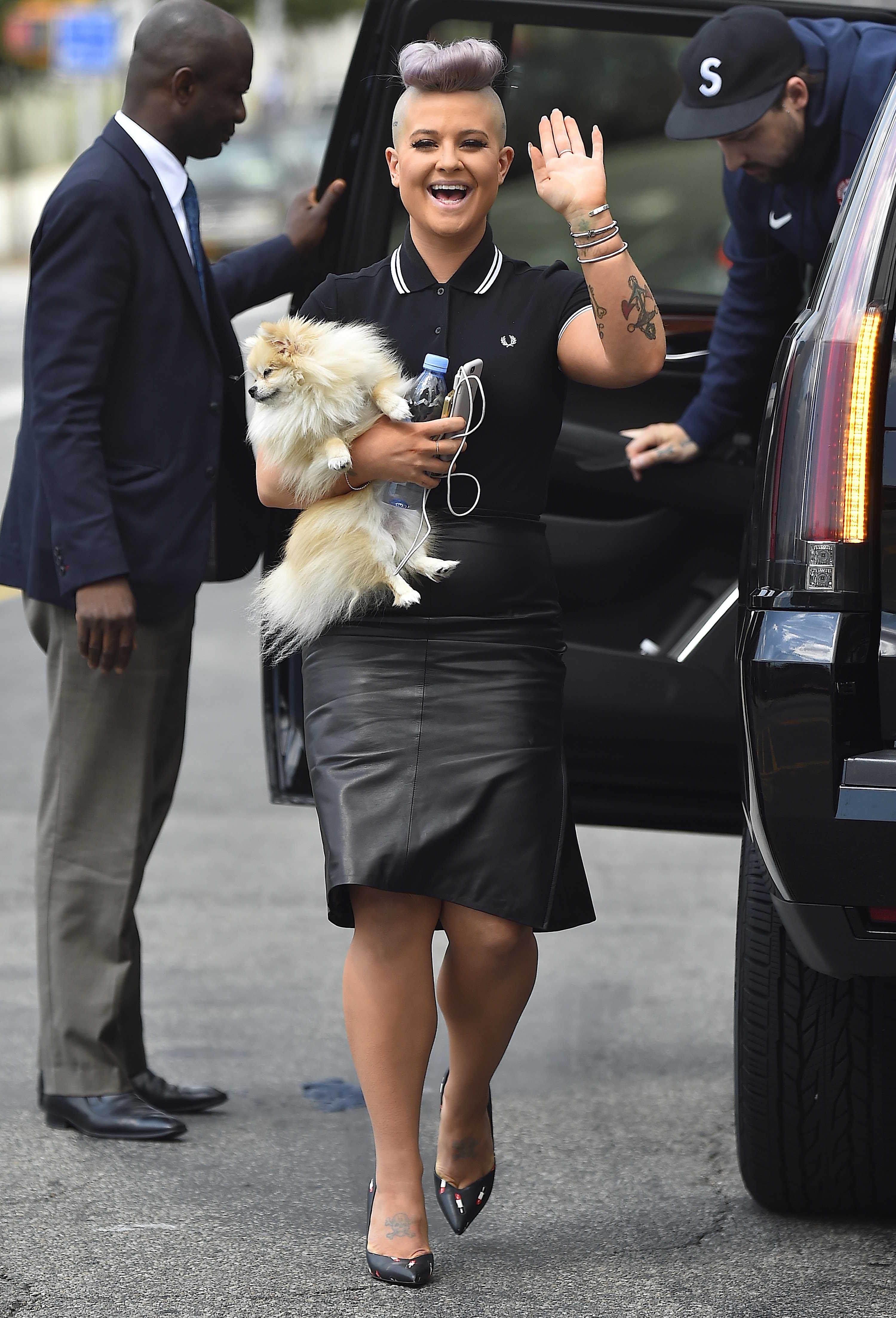 Kelly Osbourne out in New York City