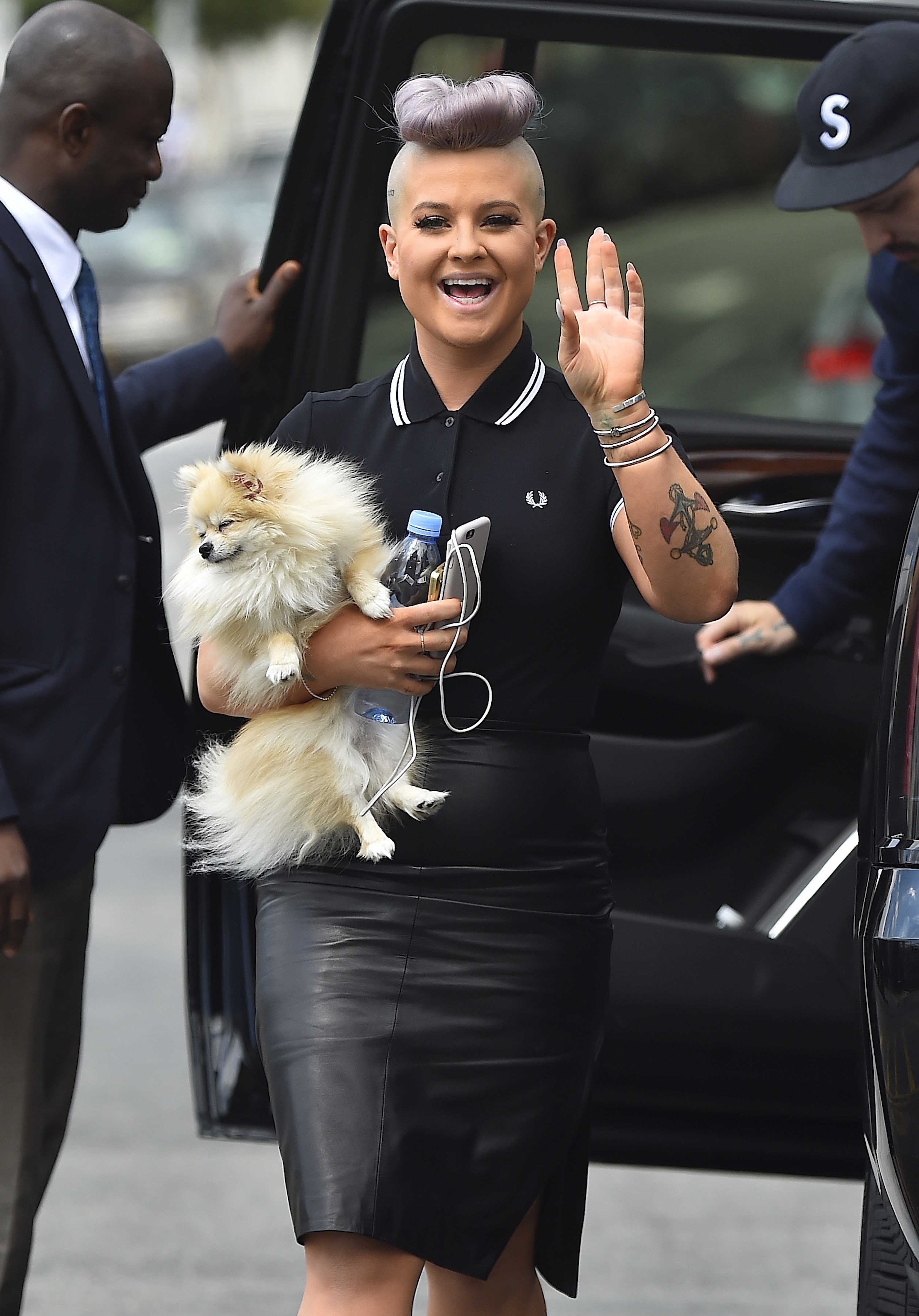 Kelly Osbourne out in New York City