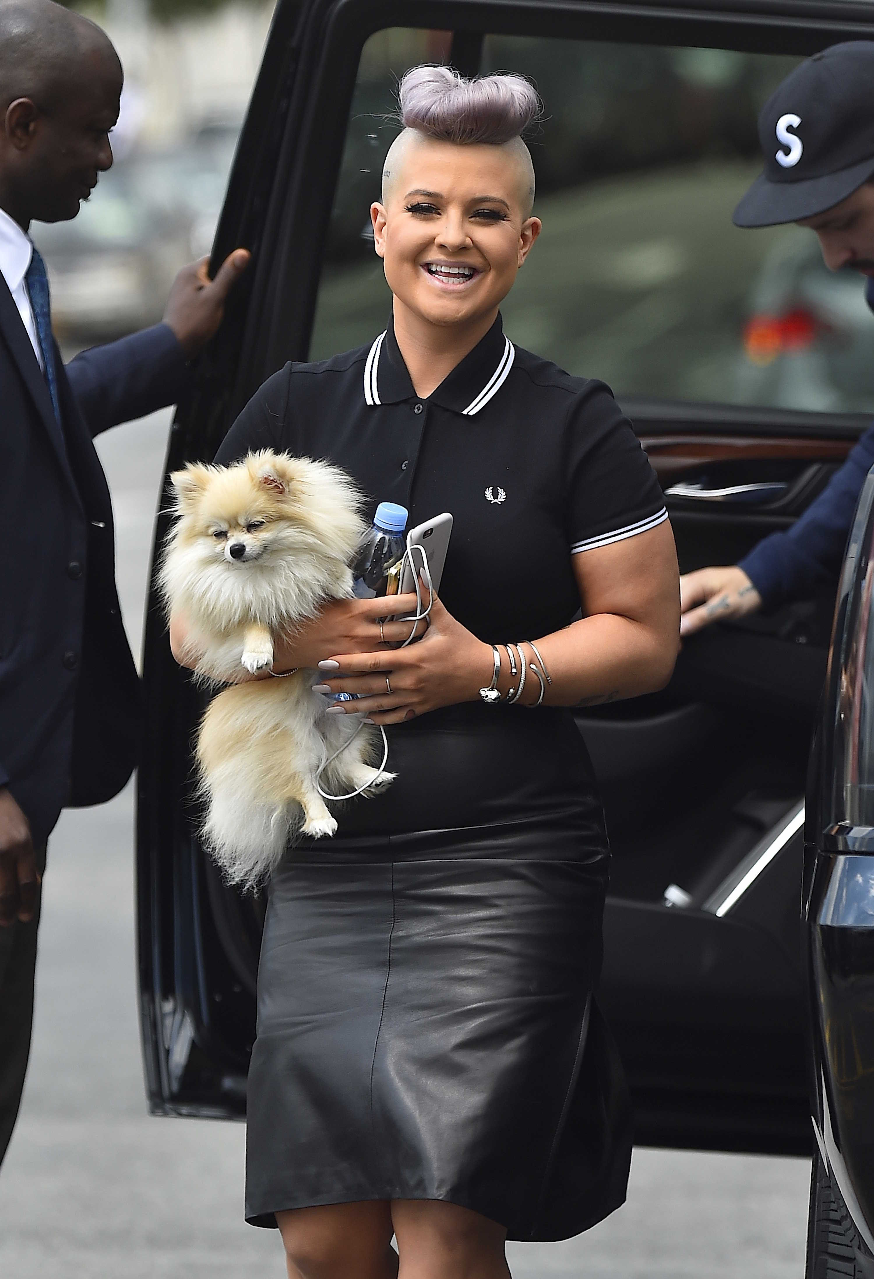 Kelly Osbourne out in New York City