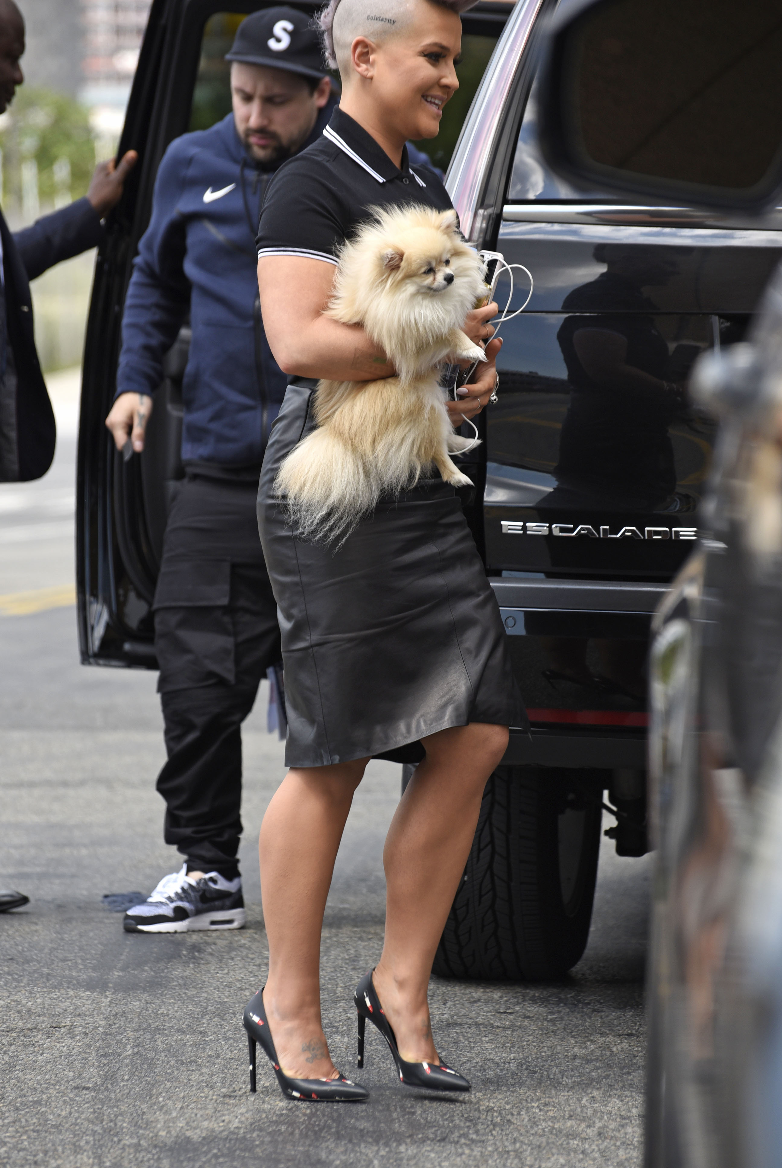 Kelly Osbourne out in New York City