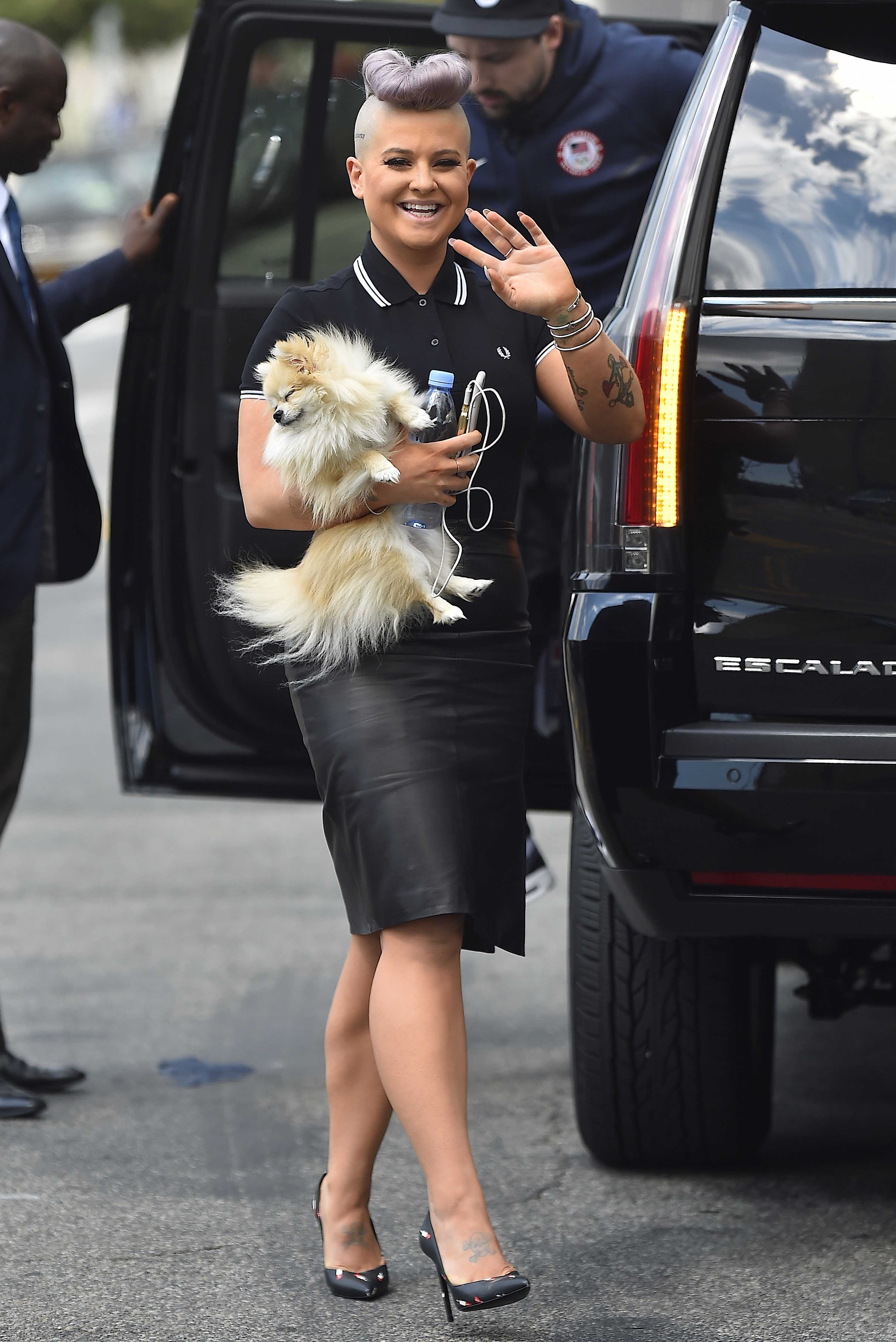 Kelly Osbourne out in New York City