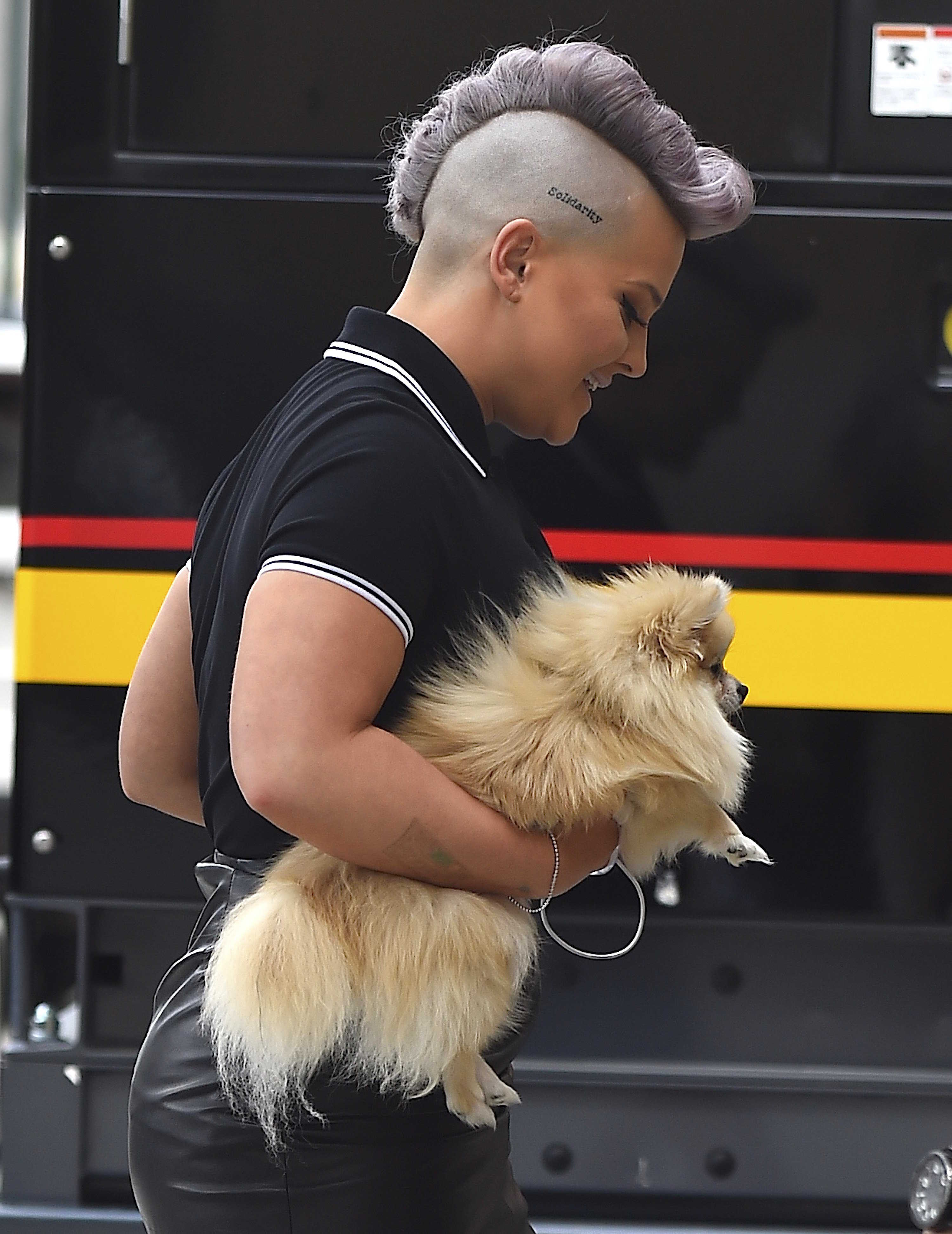 Kelly Osbourne out in New York City