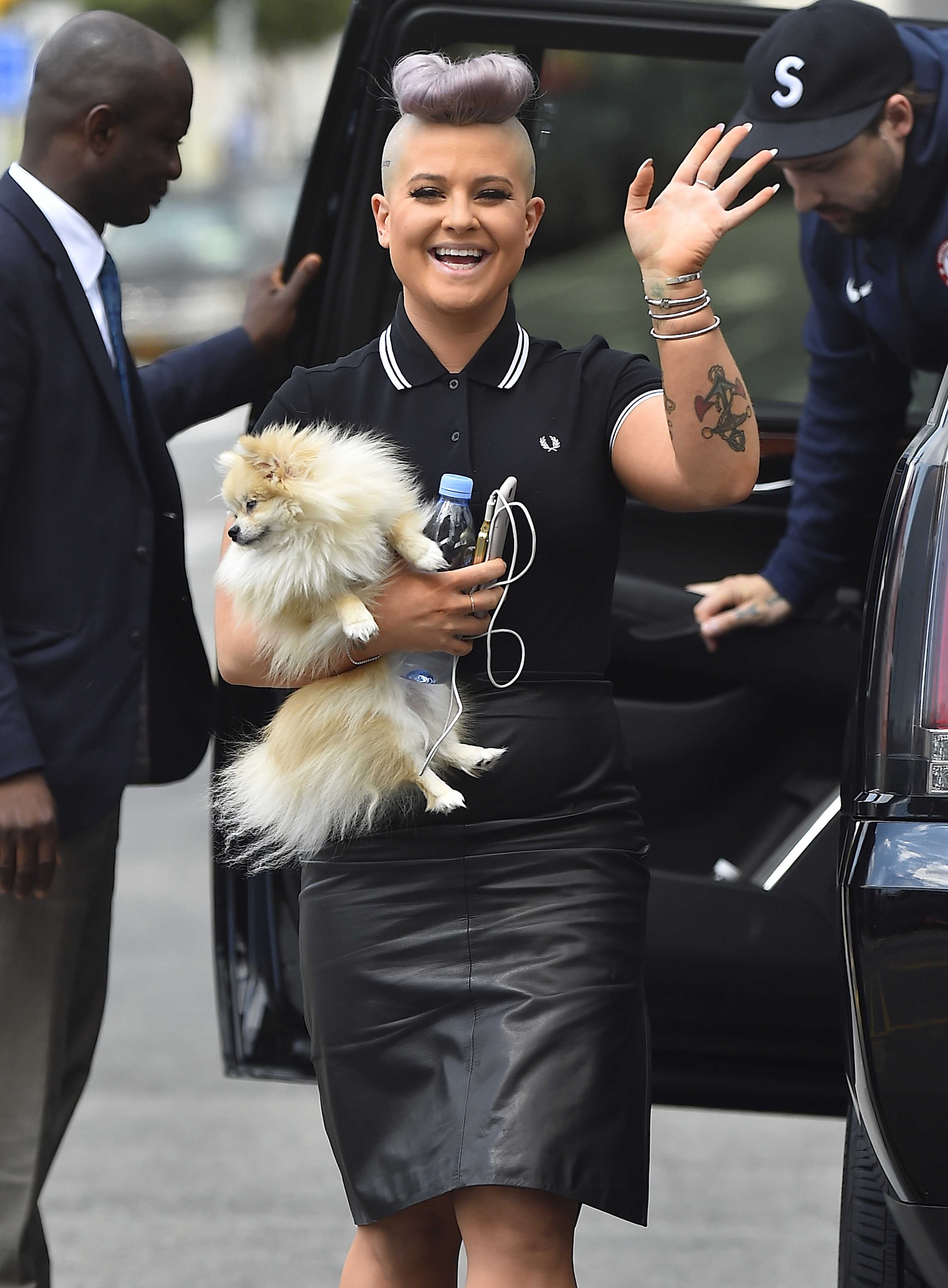 Kelly Osbourne out in New York City