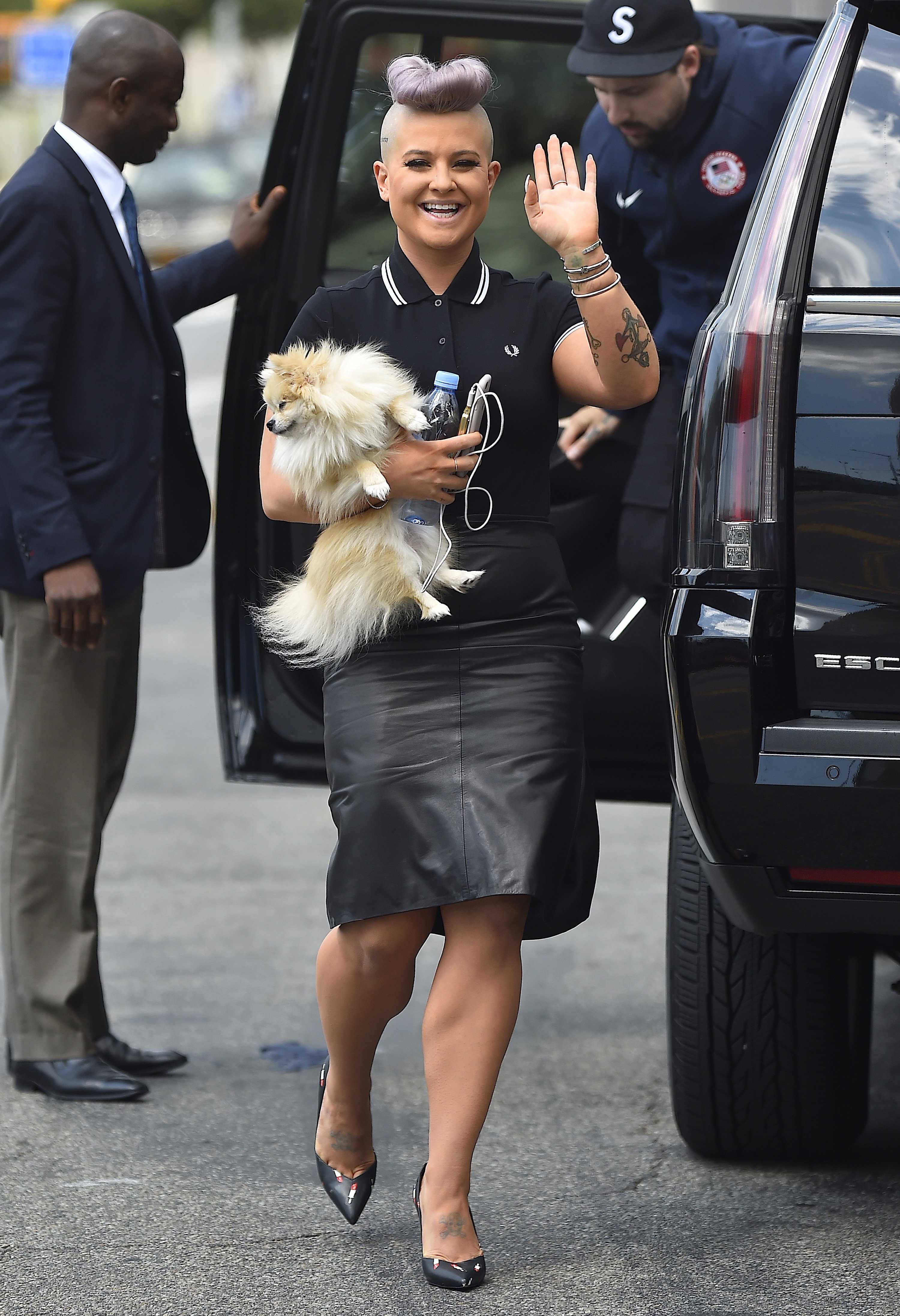Kelly Osbourne out in New York City