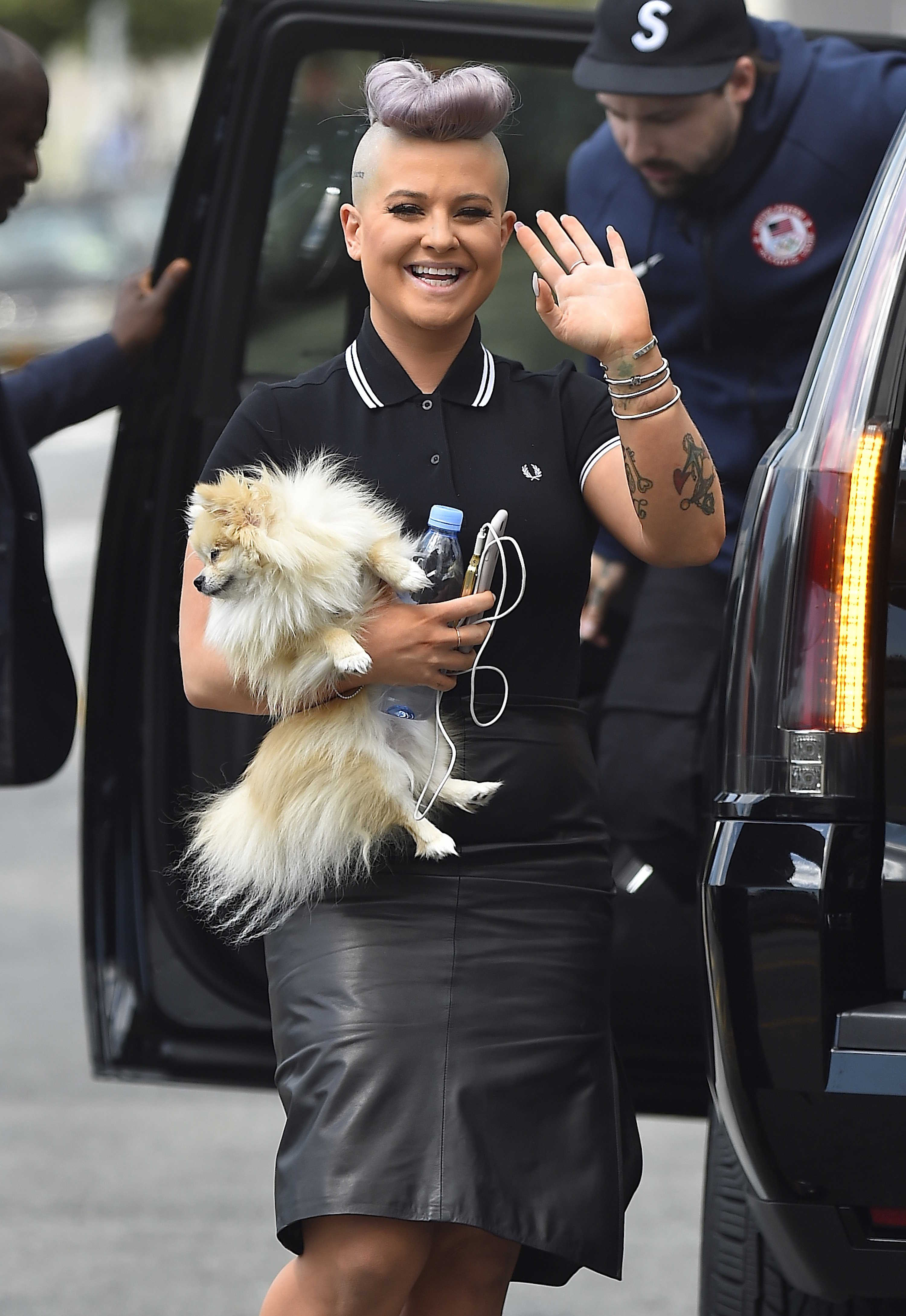 Kelly Osbourne out in New York City