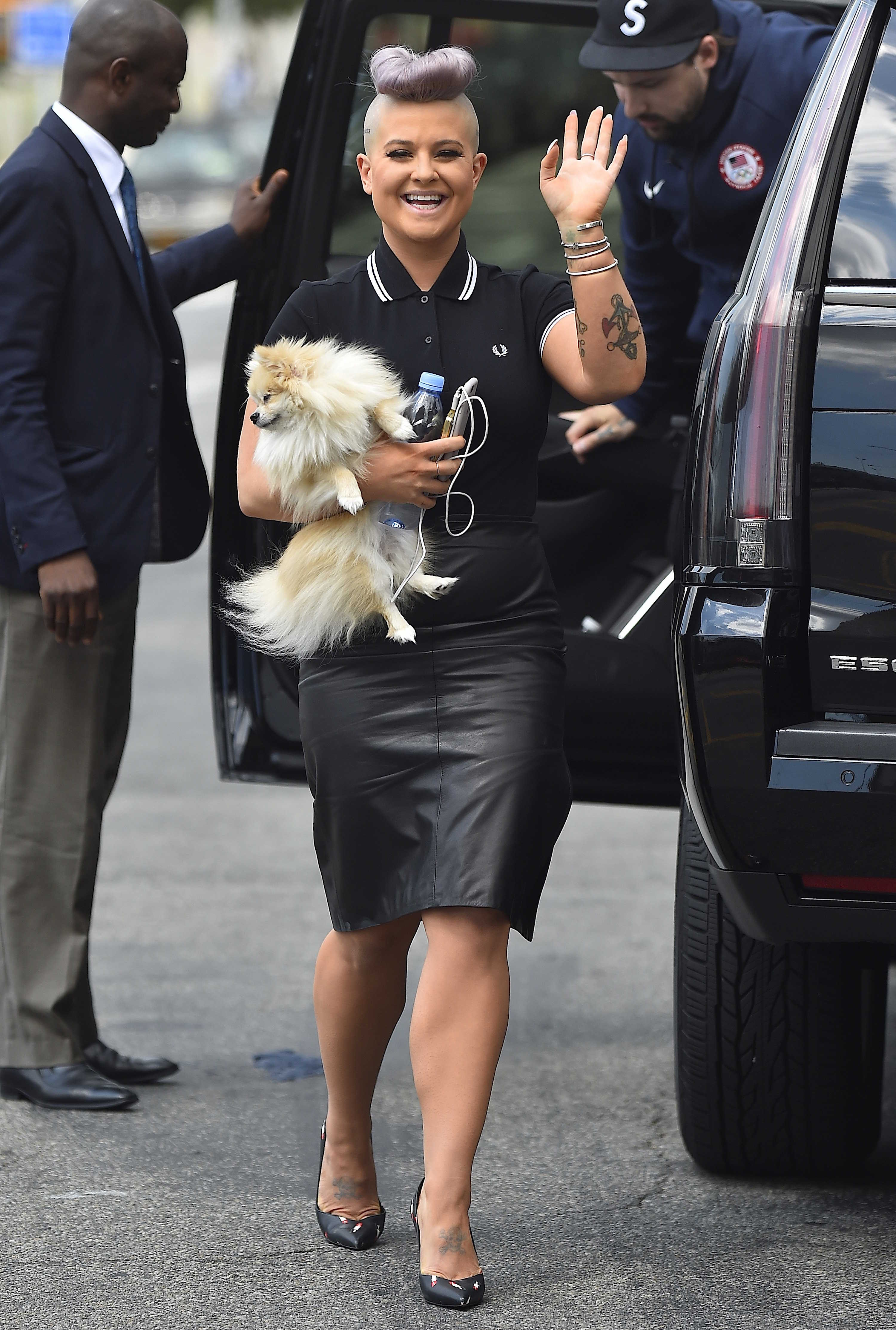 Kelly Osbourne out in New York City