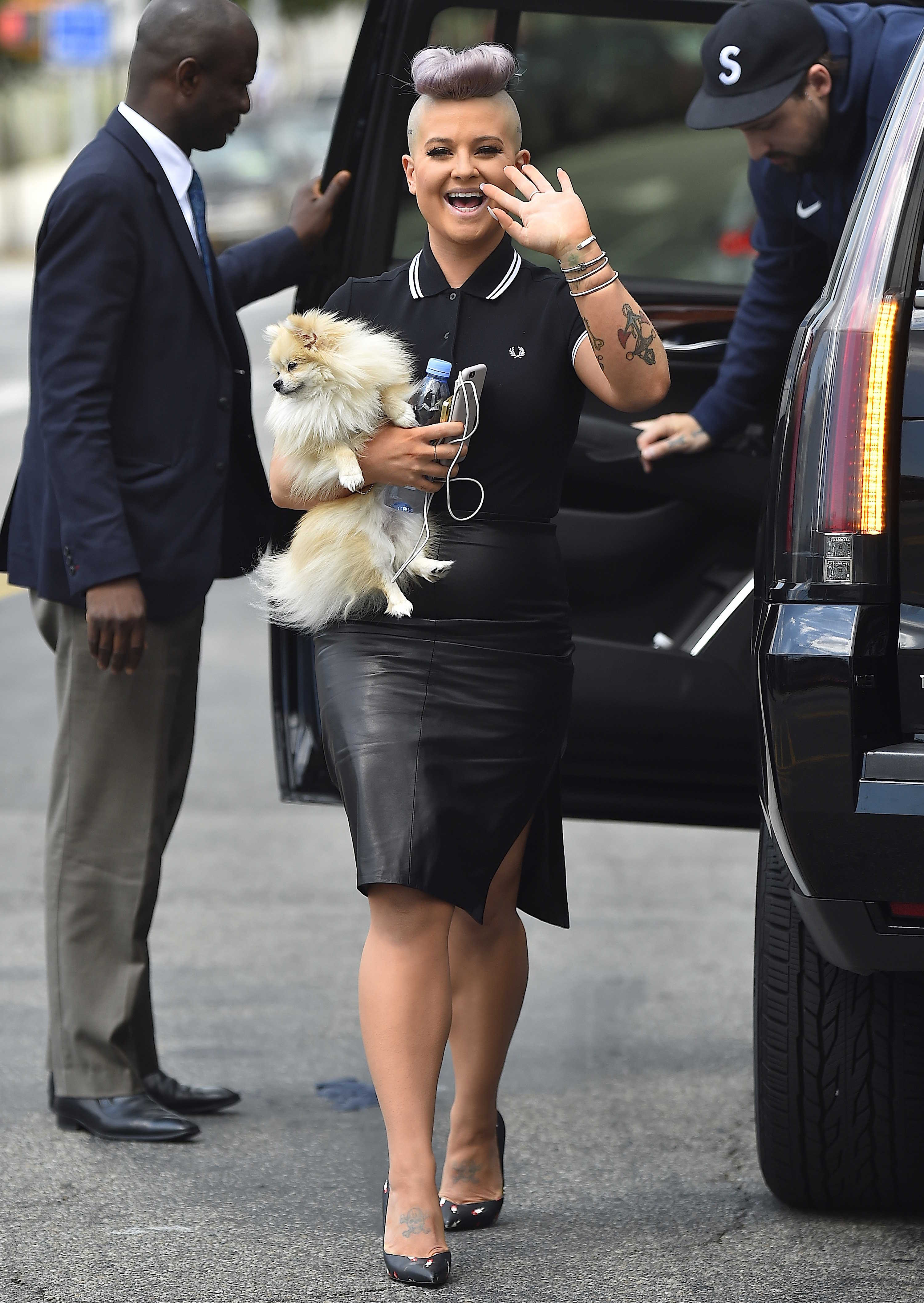 Kelly Osbourne out in New York City