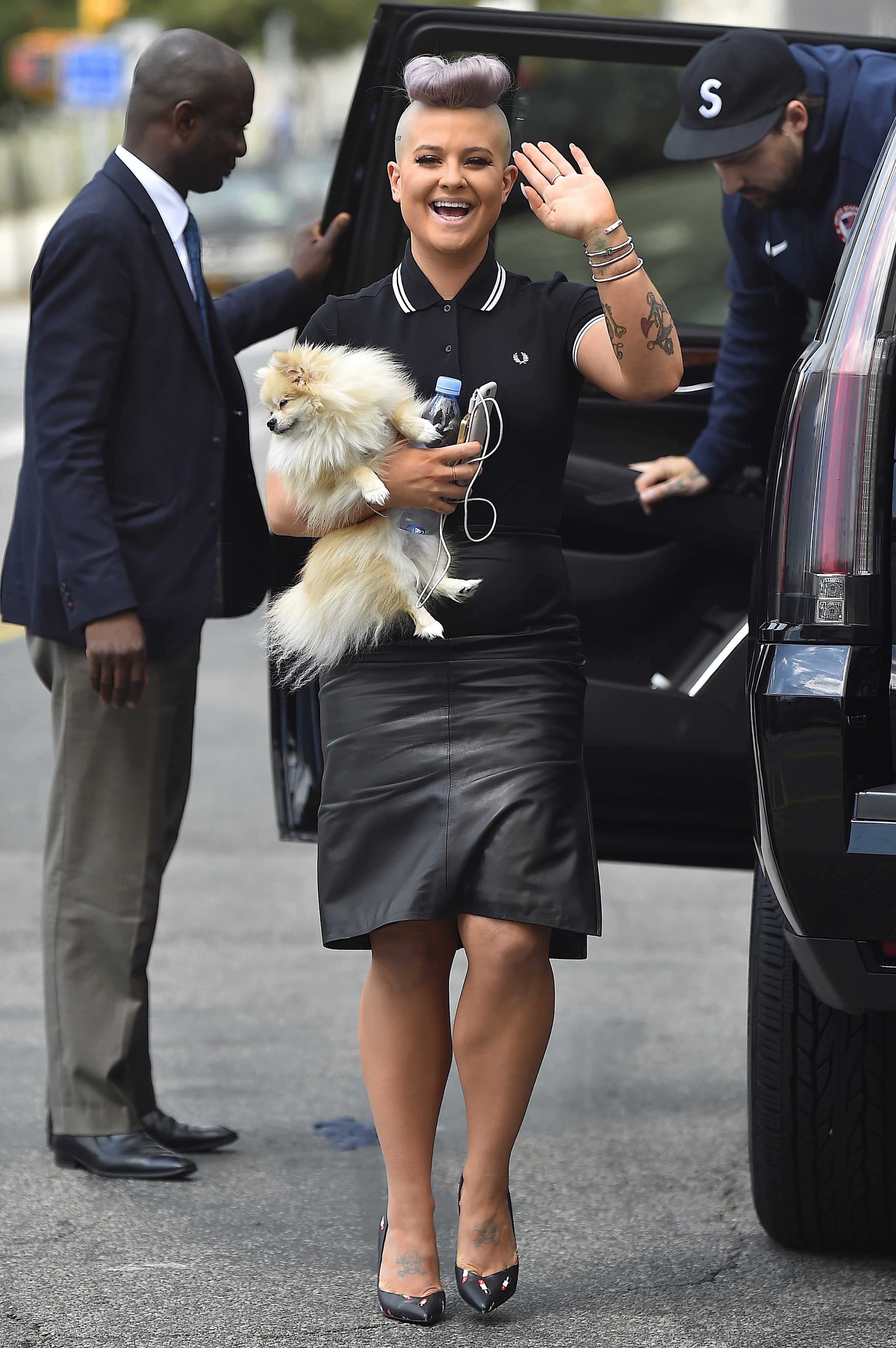 Kelly Osbourne out in New York City