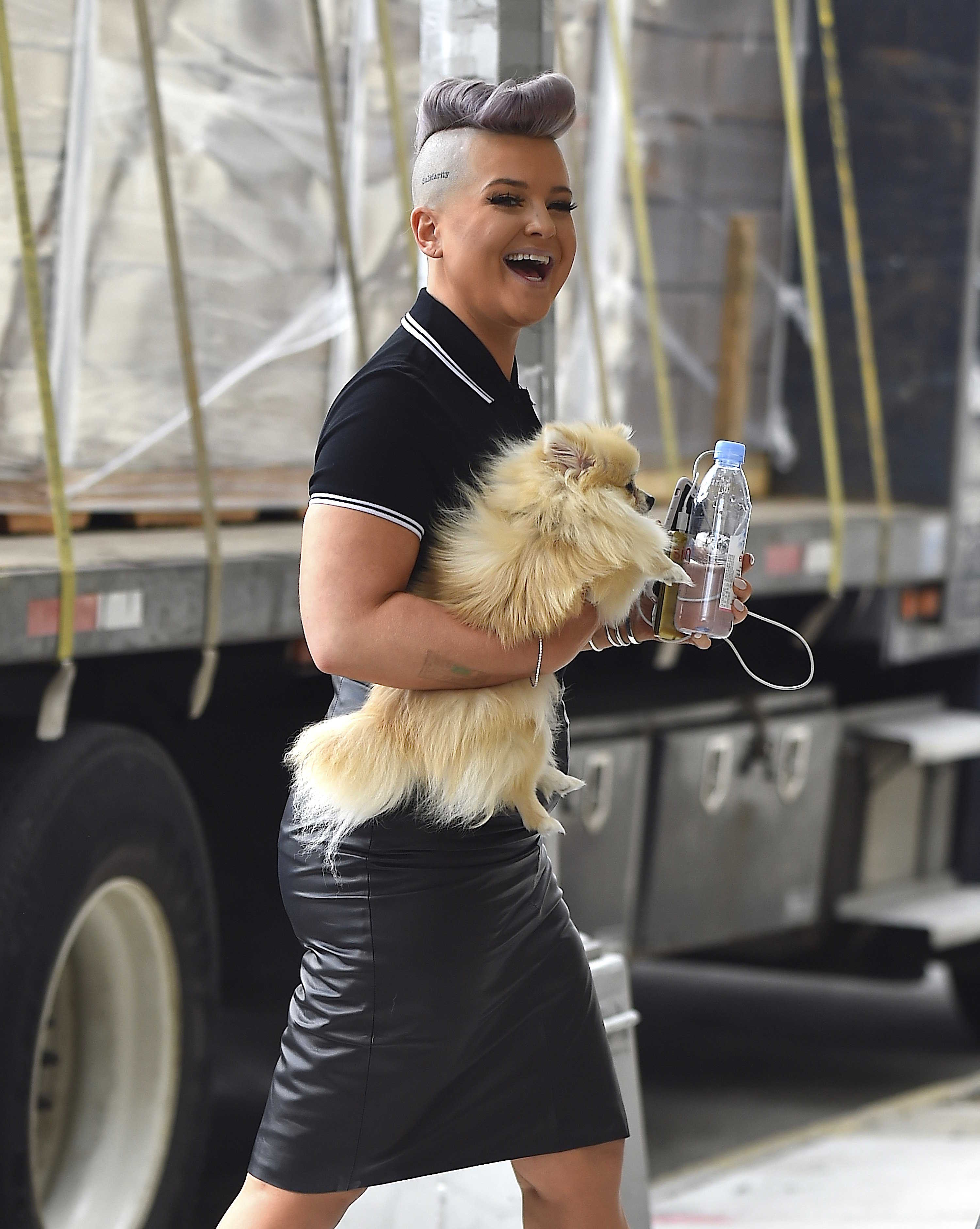 Kelly Osbourne out in New York City